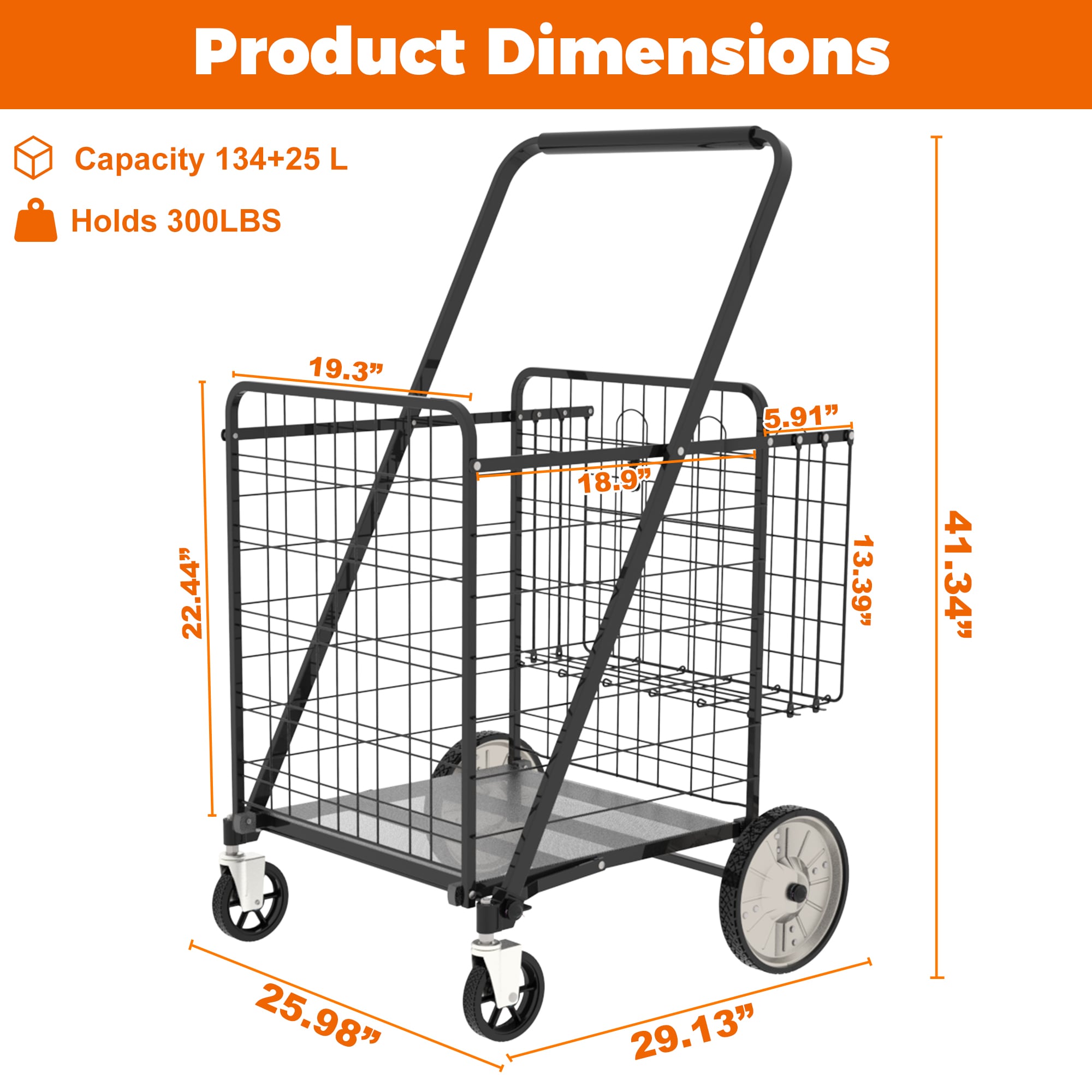 Flynama L-134212 Shopping-Carts - View #3