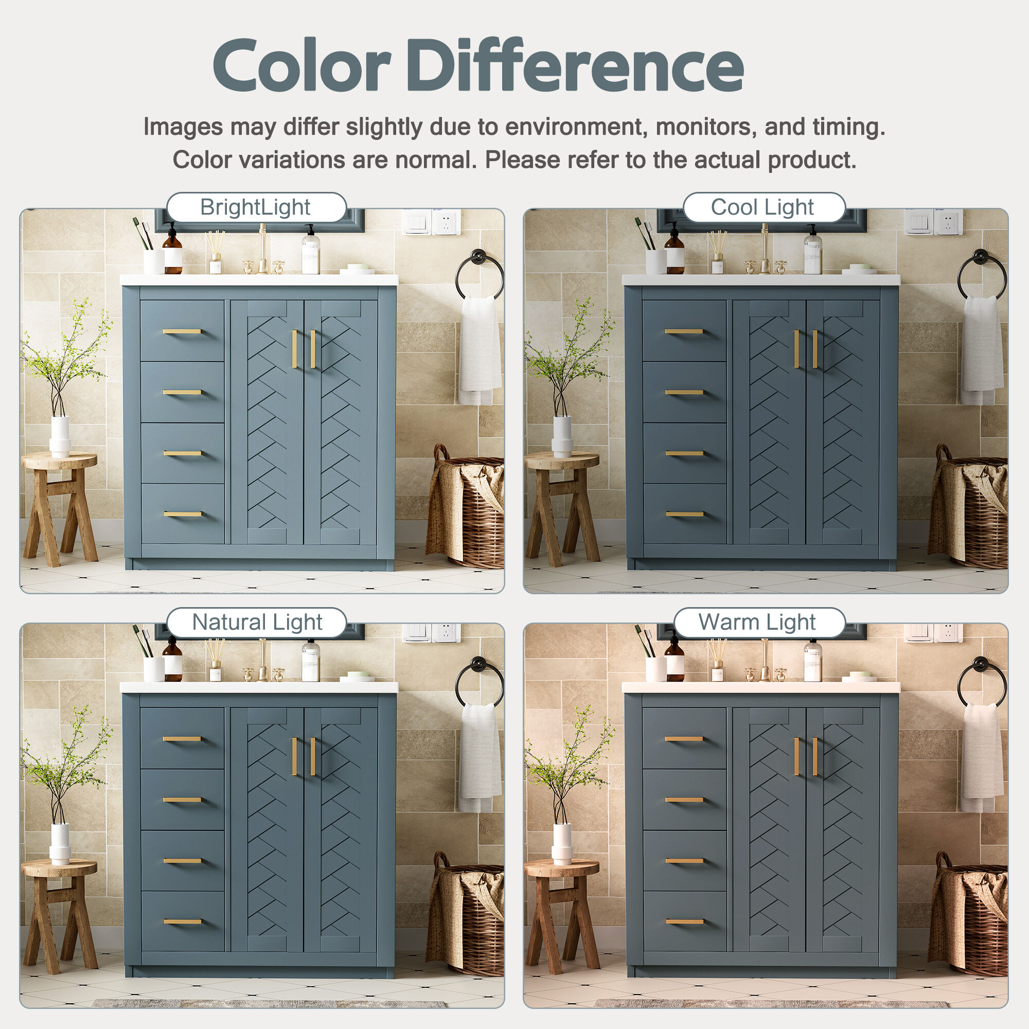 Tatayosi JL-P191970C Bath-Vanity-Combo - View #7