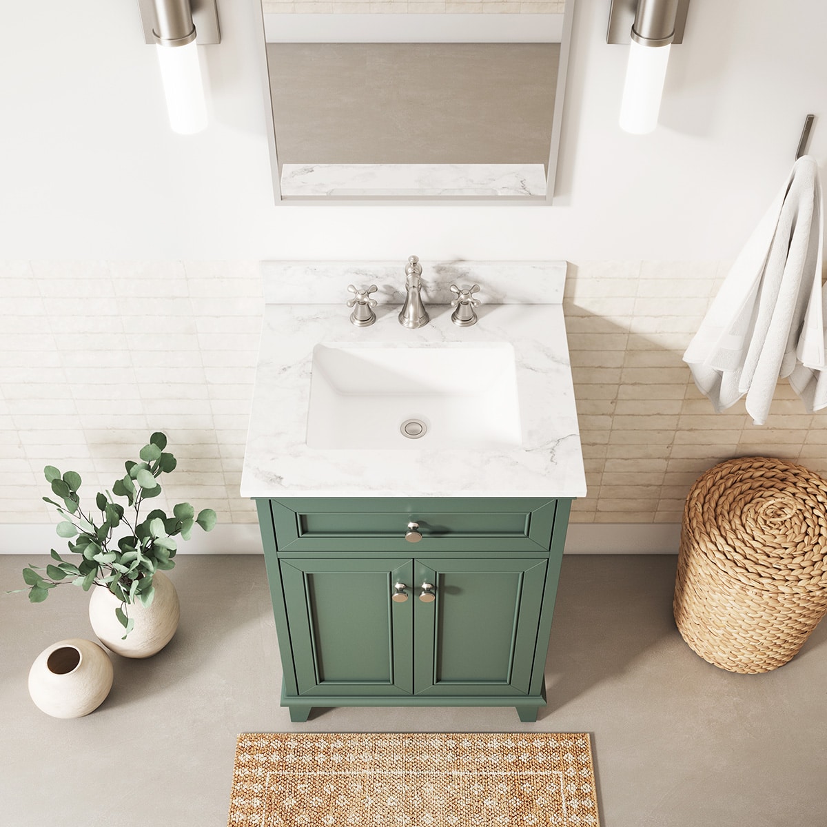 allen + roth LOWE24VPN Bath-Vanity-Combo - View #9
