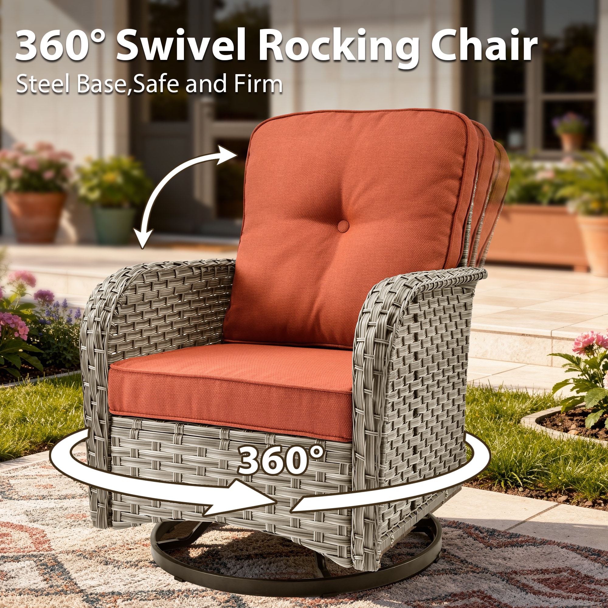 Toject TOVNC800-3 Patio-Conversation-Sets - View #2