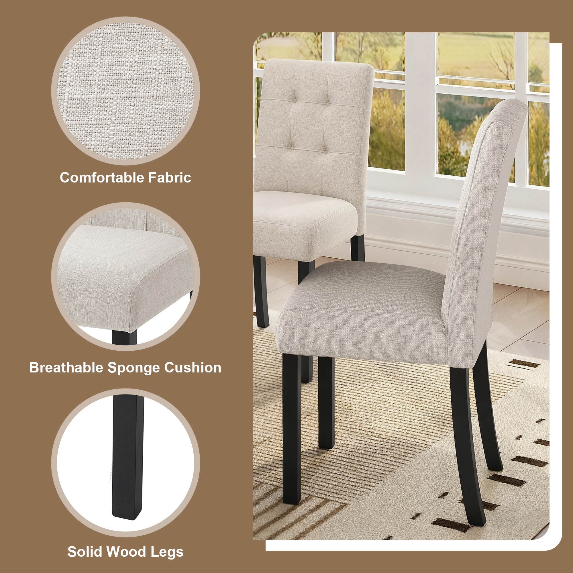 SINOFURN SYA010557BN Dining-Sets - View #9