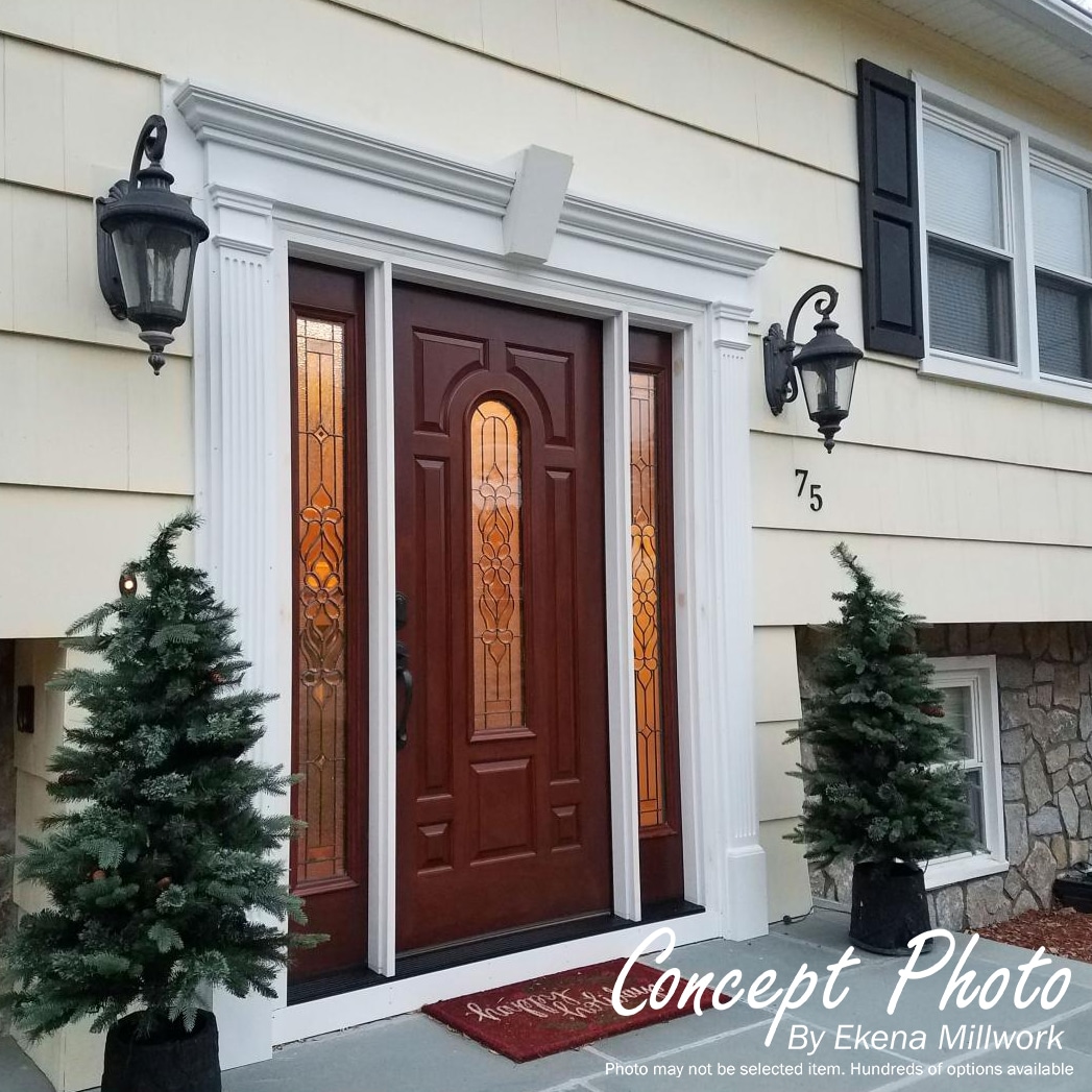 Ekena Millwork PIL07X90X02DP Entry-Door-Casing-Accents - View #7