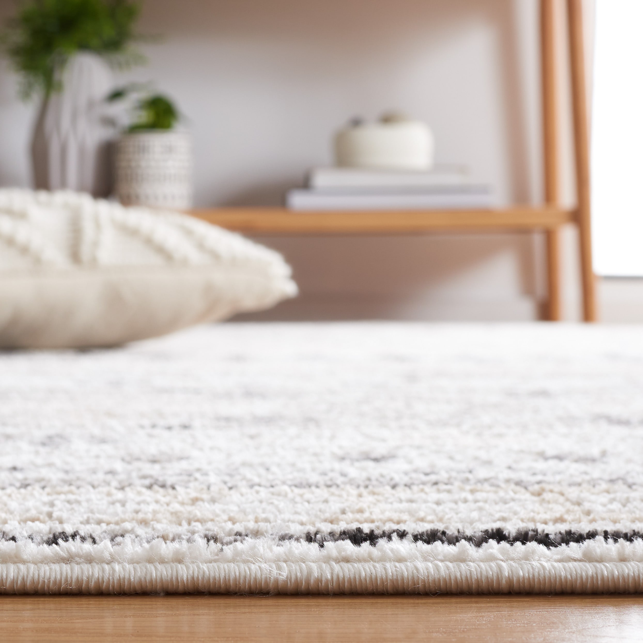 Marrakesh Beige and Gray Medallion Synthetic Area Rug