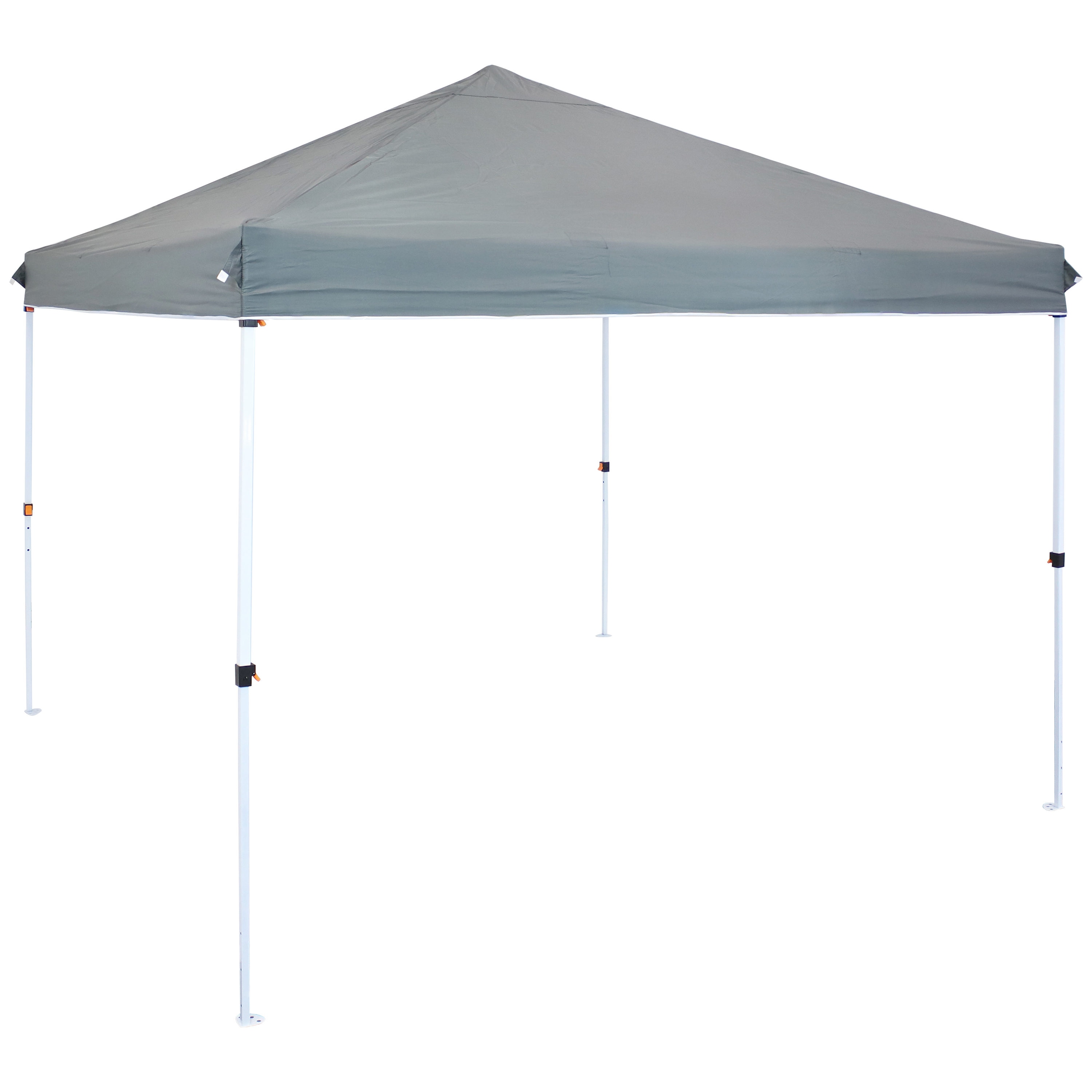 Sunnydaze Decor 12-ft x 12-ft Square Grey Pop-up Canopy in the 