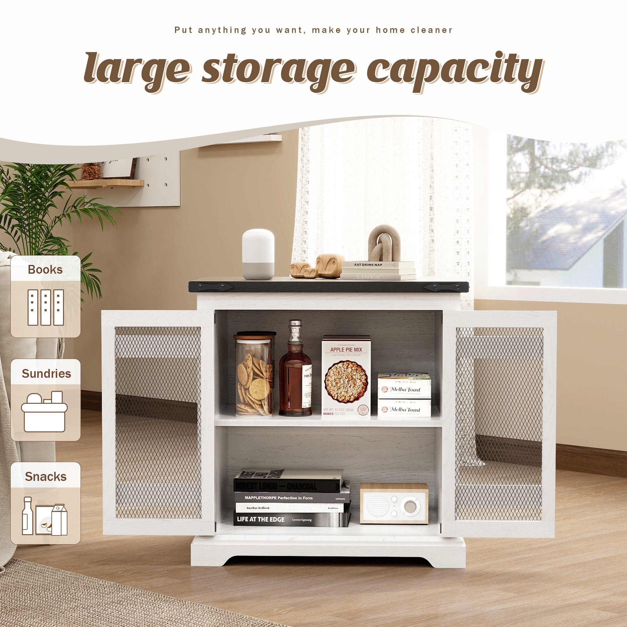 LTMATE LSAP022-WH End-Tables - View #4