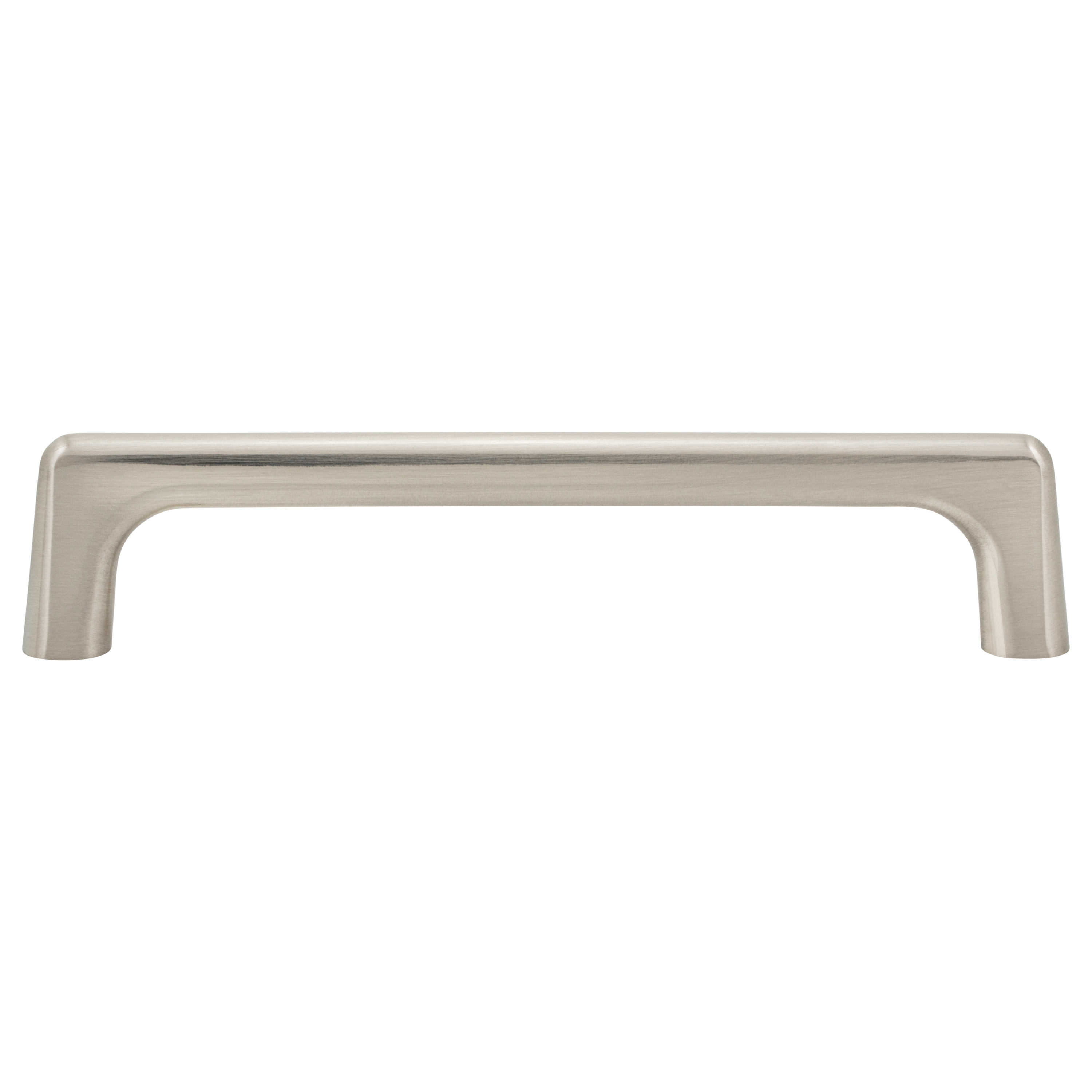 Villa Valentina VV6128SN Series No. 6, 5-1/16-in , 128mm Center to Center Satin Nickel Rectangular Handle Drawer Pulls