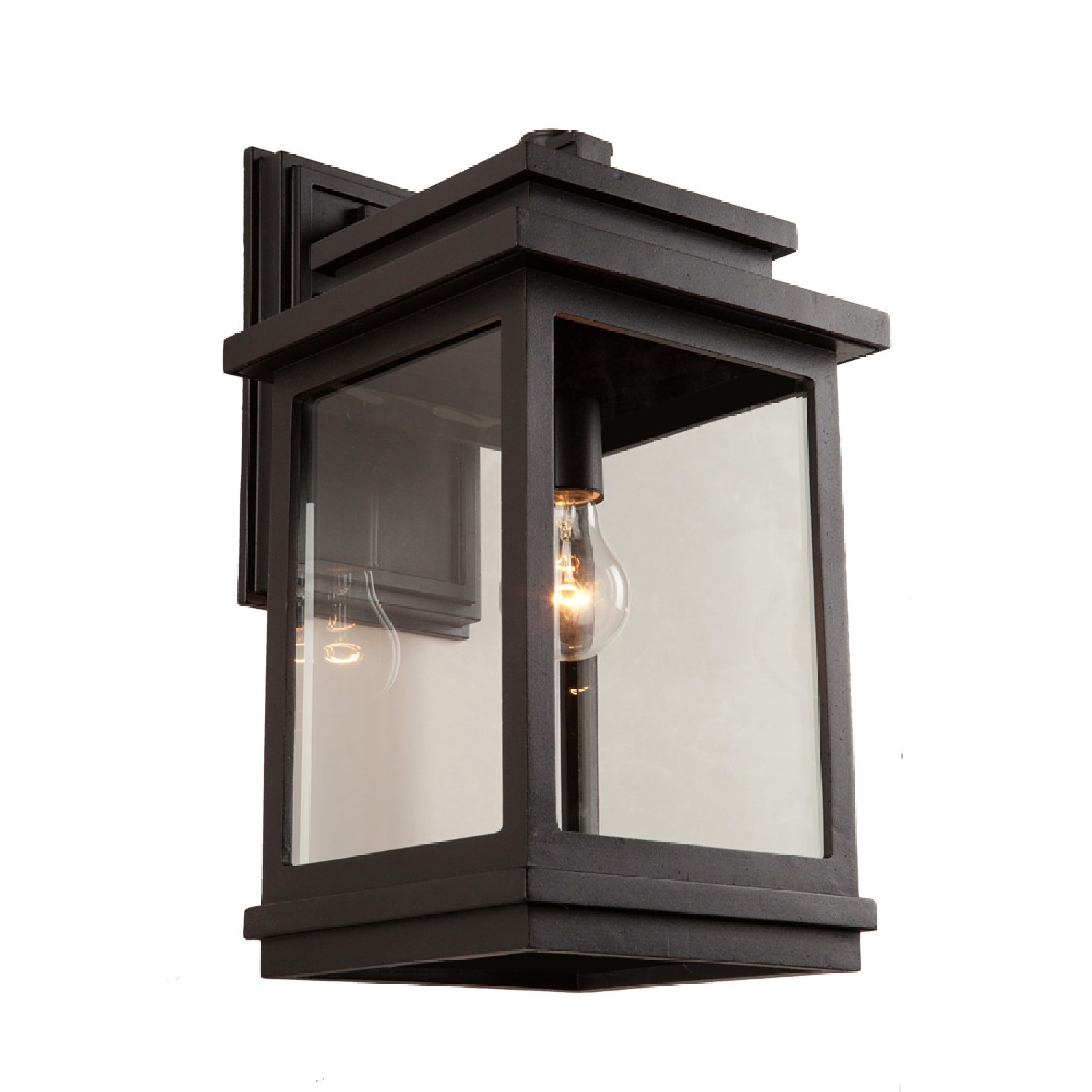 ARTCRAFT AC8290ORB Freemont 1 -Light 14-in H Oil-rubbed Bronze Hardwired Outdoor Wall Light