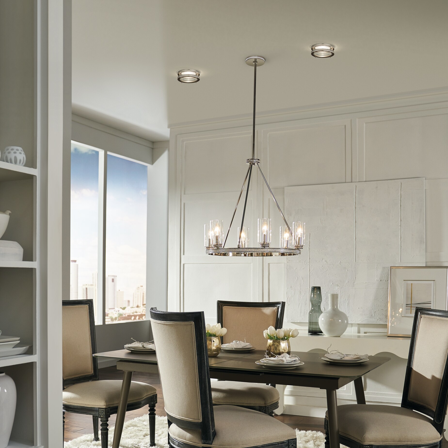 kichler angelica 6 light chandelier