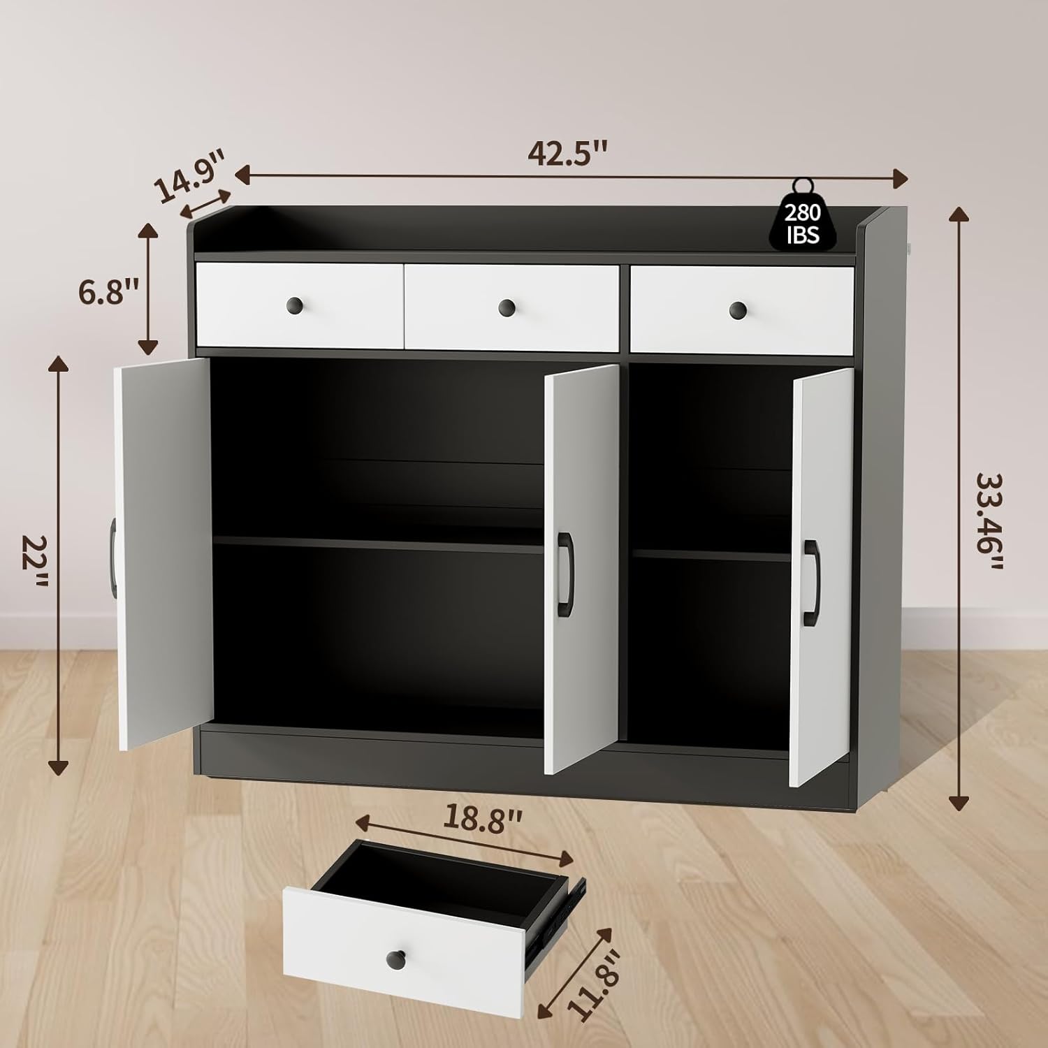 Qeetex AWEPHK33EQHN4E Cabinets-Kitchen - View #2