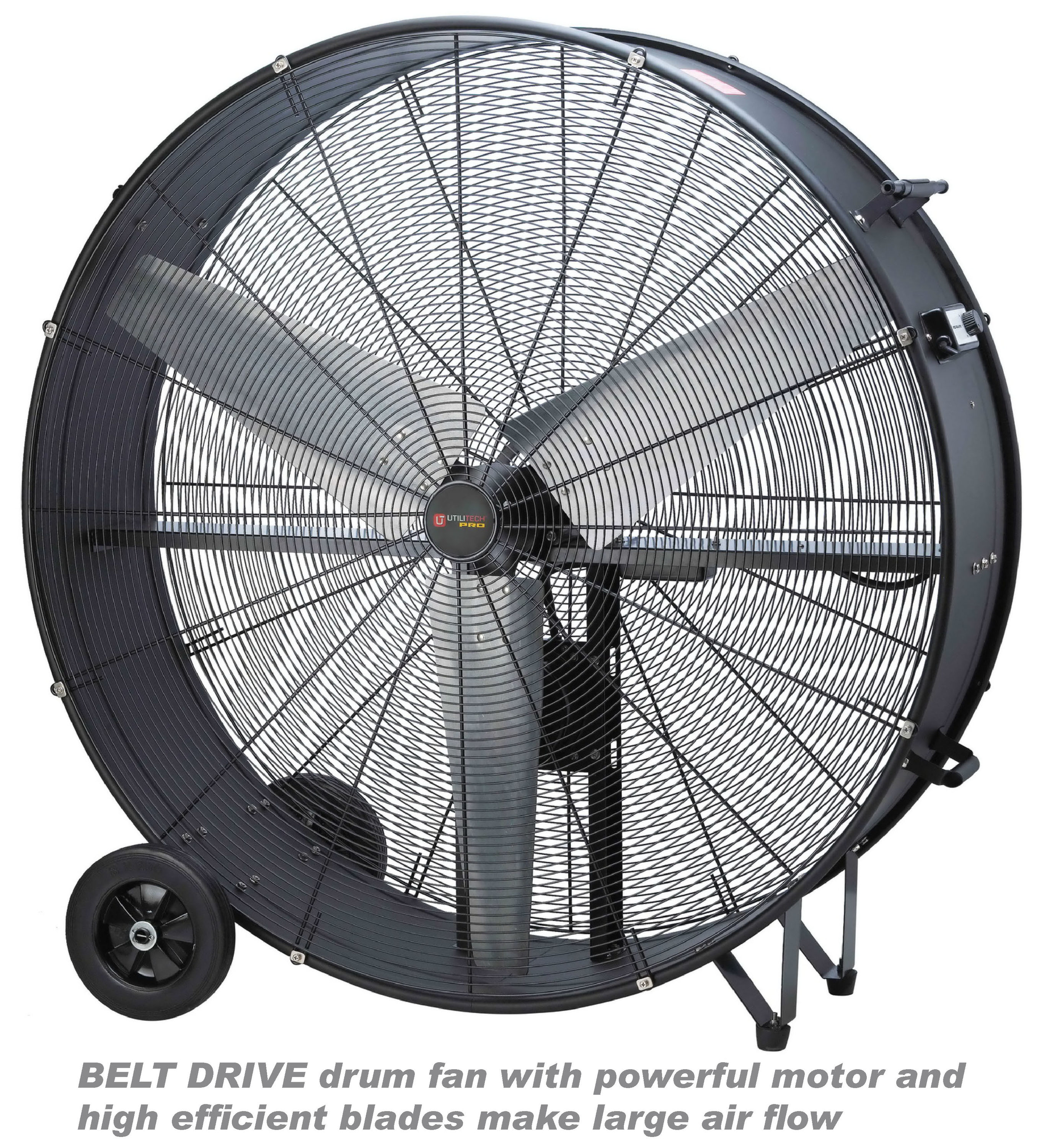 Utilitech 42-in 2-Speed Black Industrial Fan in the Portable Fans department at Lowes.com