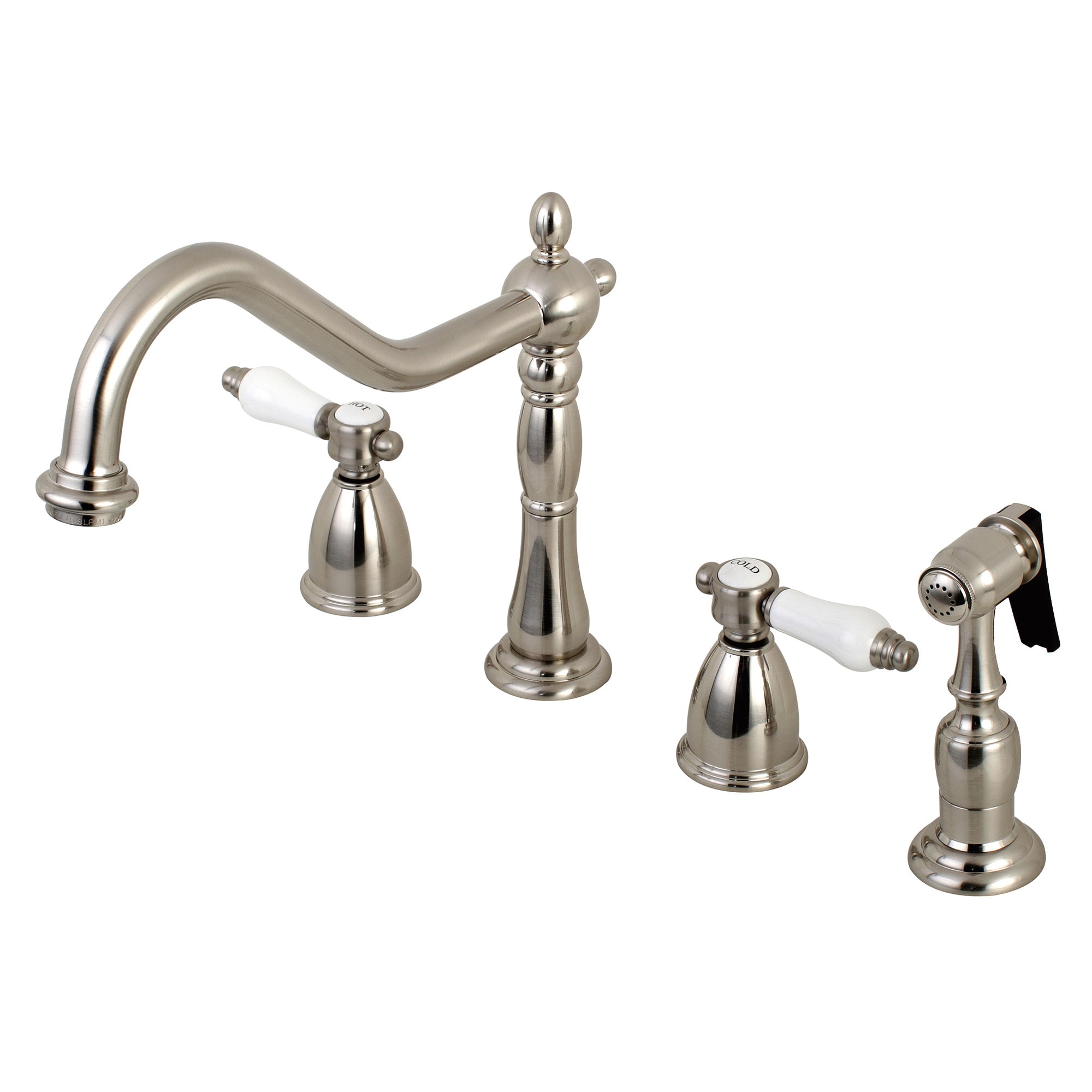 Kingston Brass WLKB1798BPLBS Kitchen-Faucets - View #2