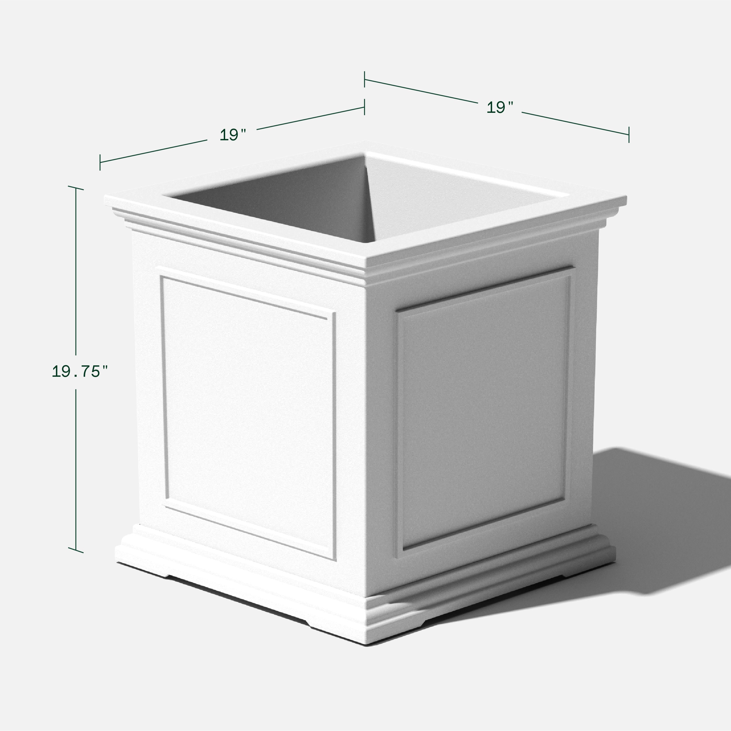 Veradek BXVCB20W Planter-Window-Box - View #3