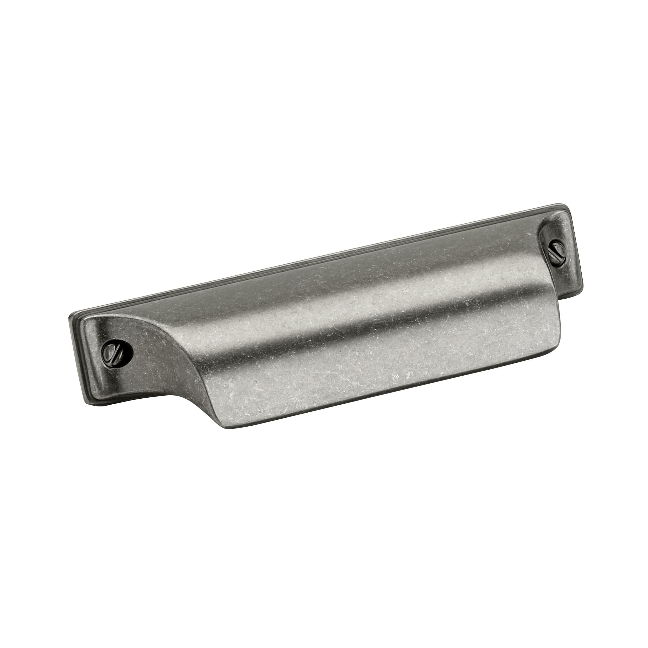 Amerock BP452364AIV Jolene 2-1/2-in , 64mm Center to Center Antique Iron Rectangular Cup