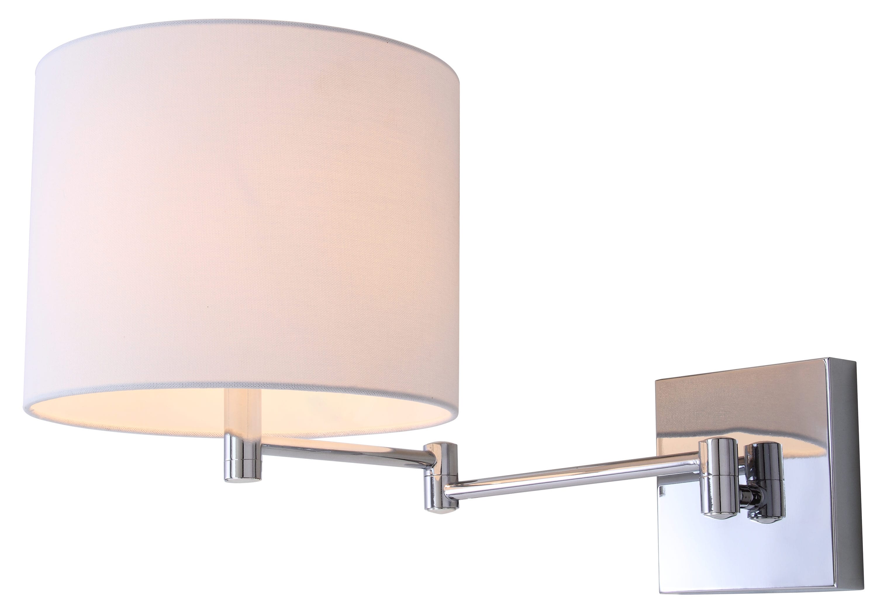 Lillian Chrome Polished Transitional Wall Sconce Set of 2