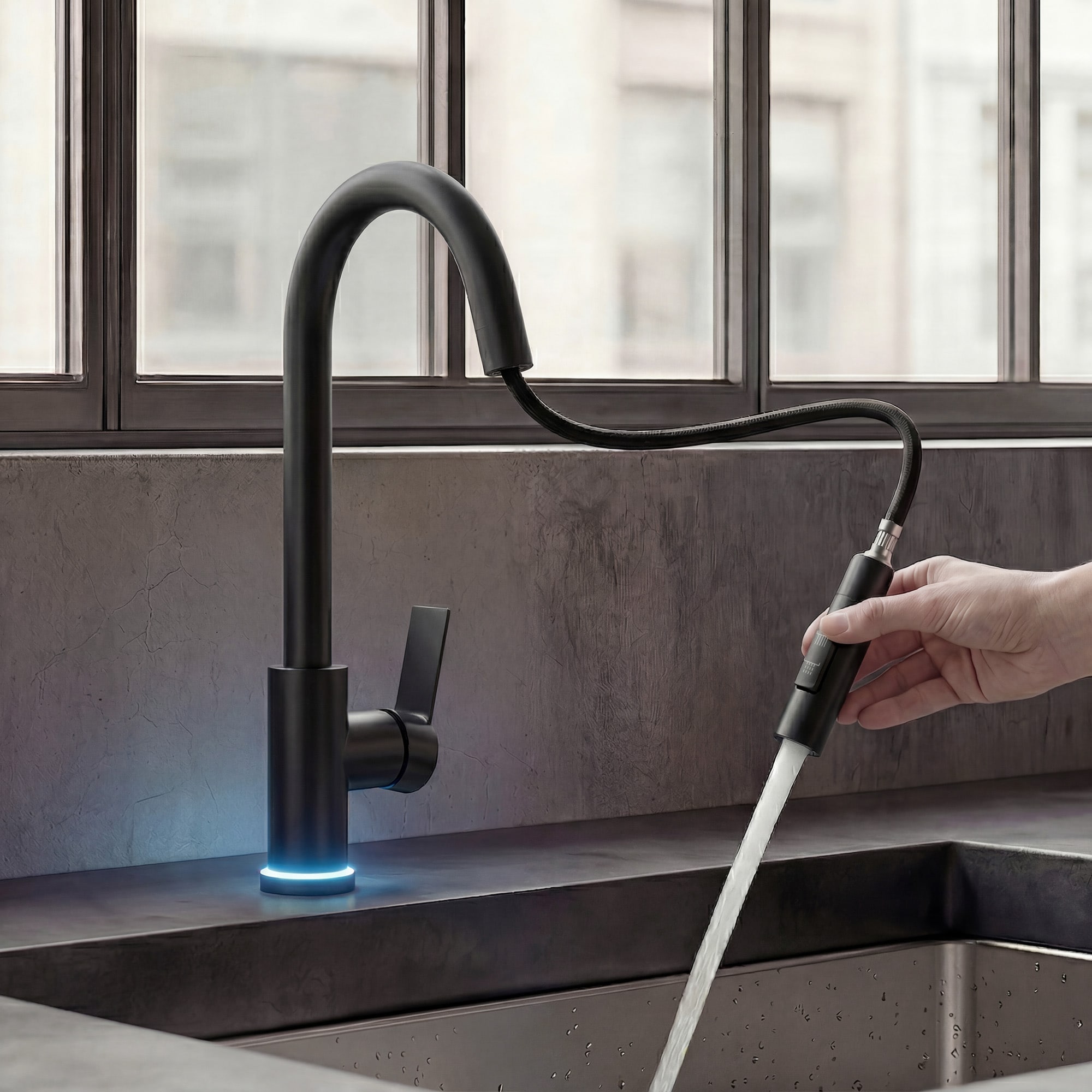 GRANDJOY SGF10GJ-92BL Kitchen-Faucets - View #18