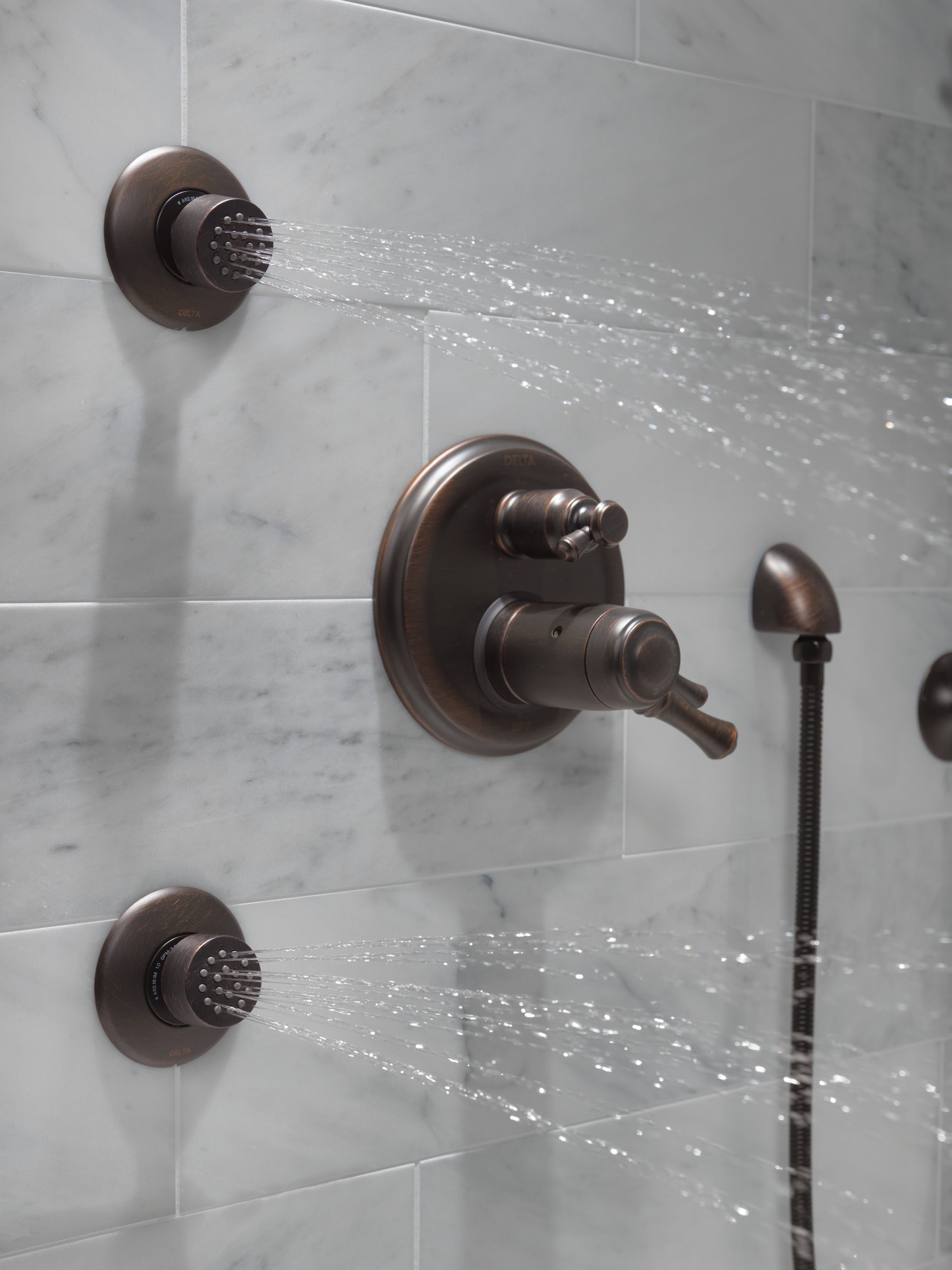 Delta T27T897-RB Bath-Shower-Facc - View #2