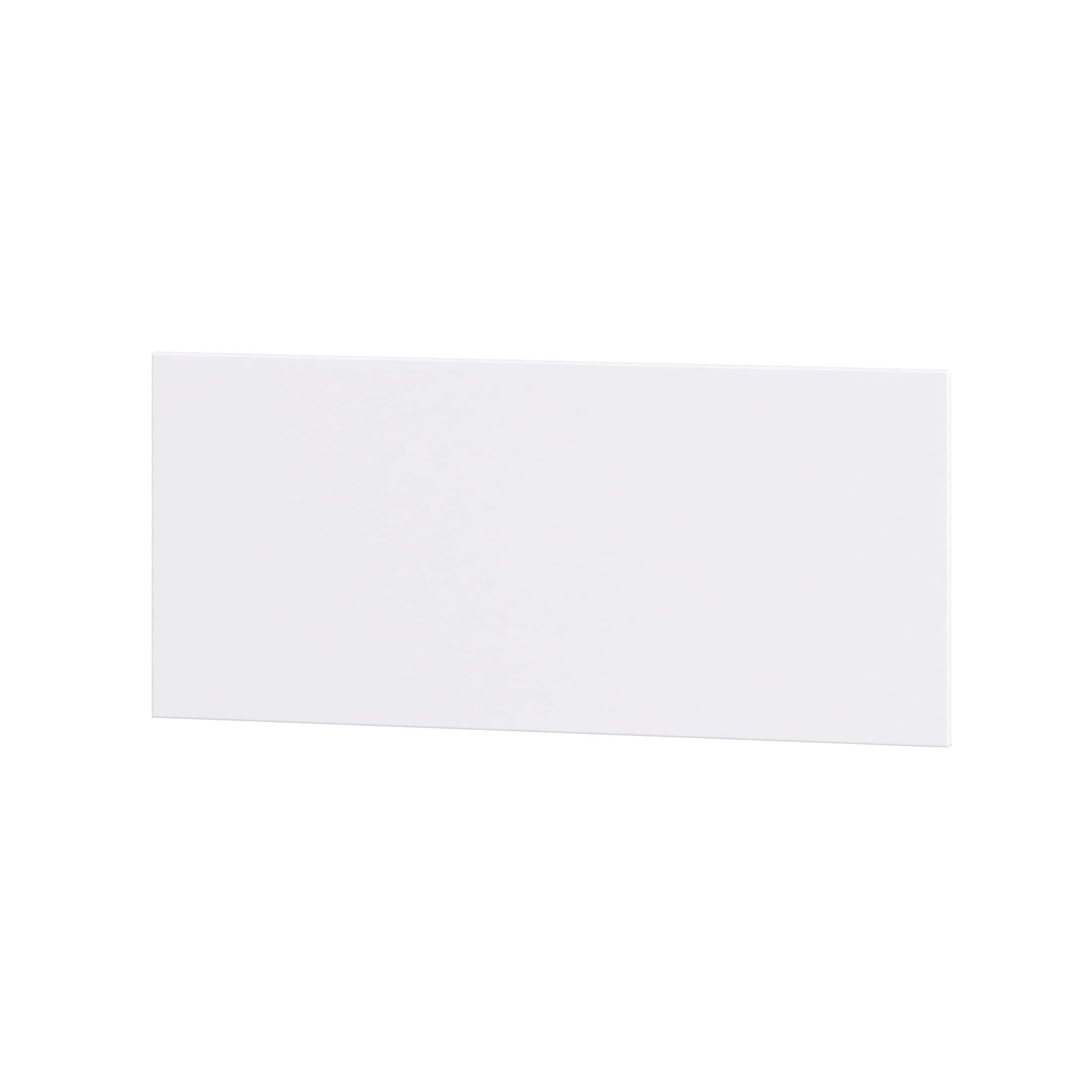 Hugo&Borg DSDF3315-LA Lasalle 33-in W x 15-in H Bright White Slab Laminate Slab Base cabinet drawer fronts (Fits 33-in base box )