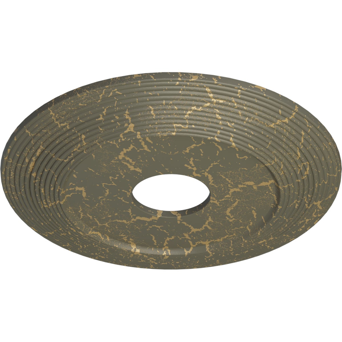 Ekena Millwork CM16ADWHC Ceiling-Medallions - View #2
