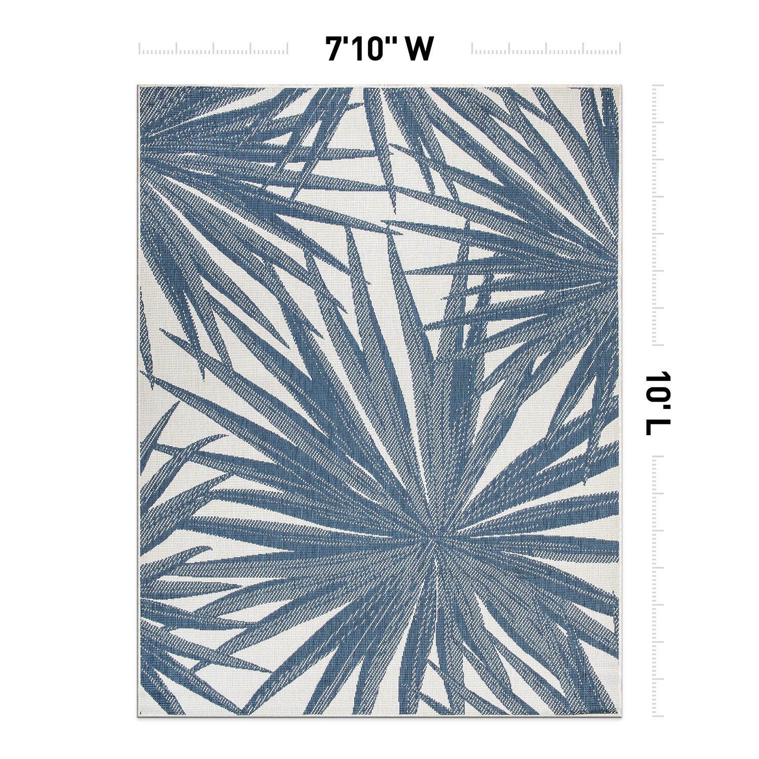 World Rug Gallery 4030BLUE8X10 rugs - View #2