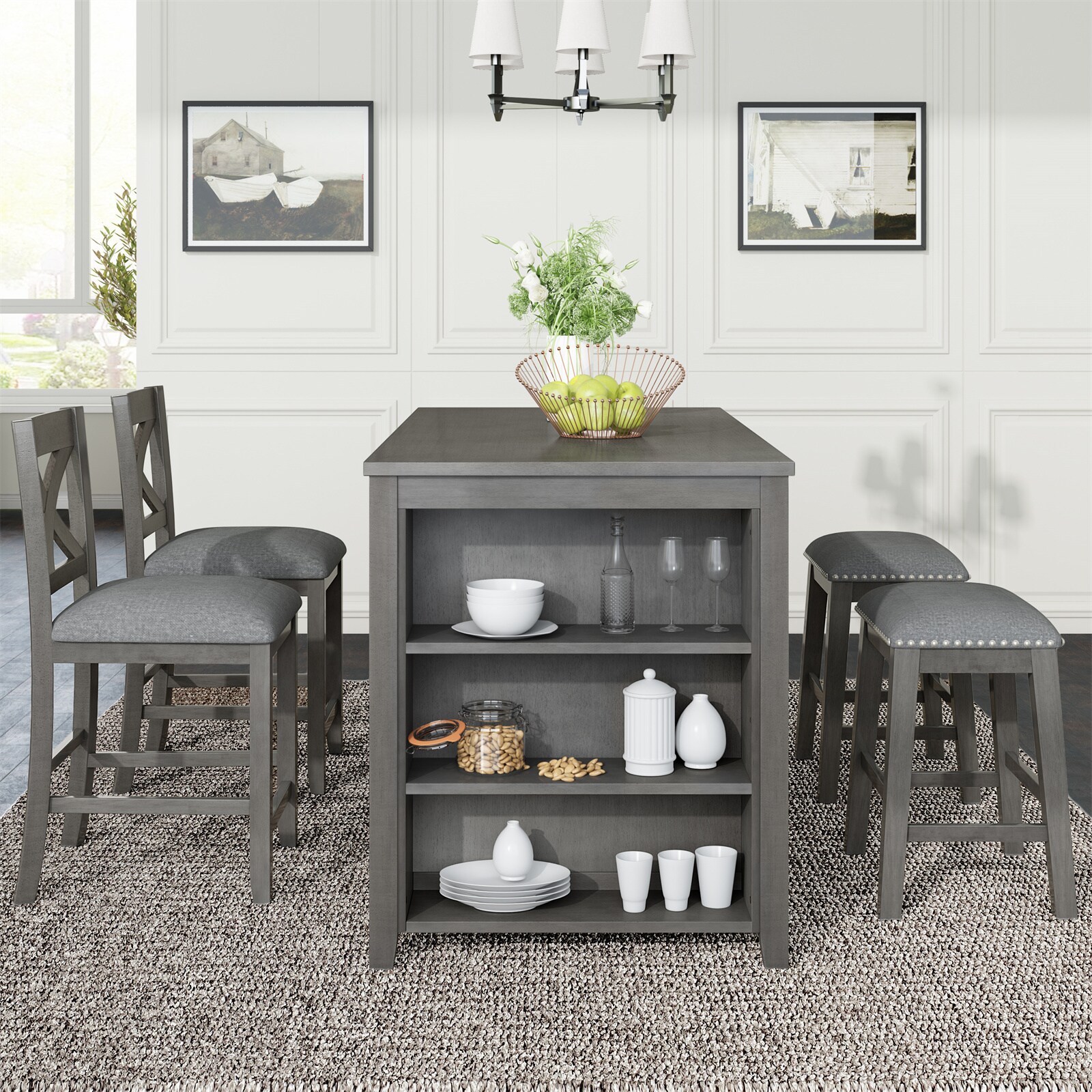 BESTCOSTY SP000LJW134AAE-ZY Dining-Sets - View #8