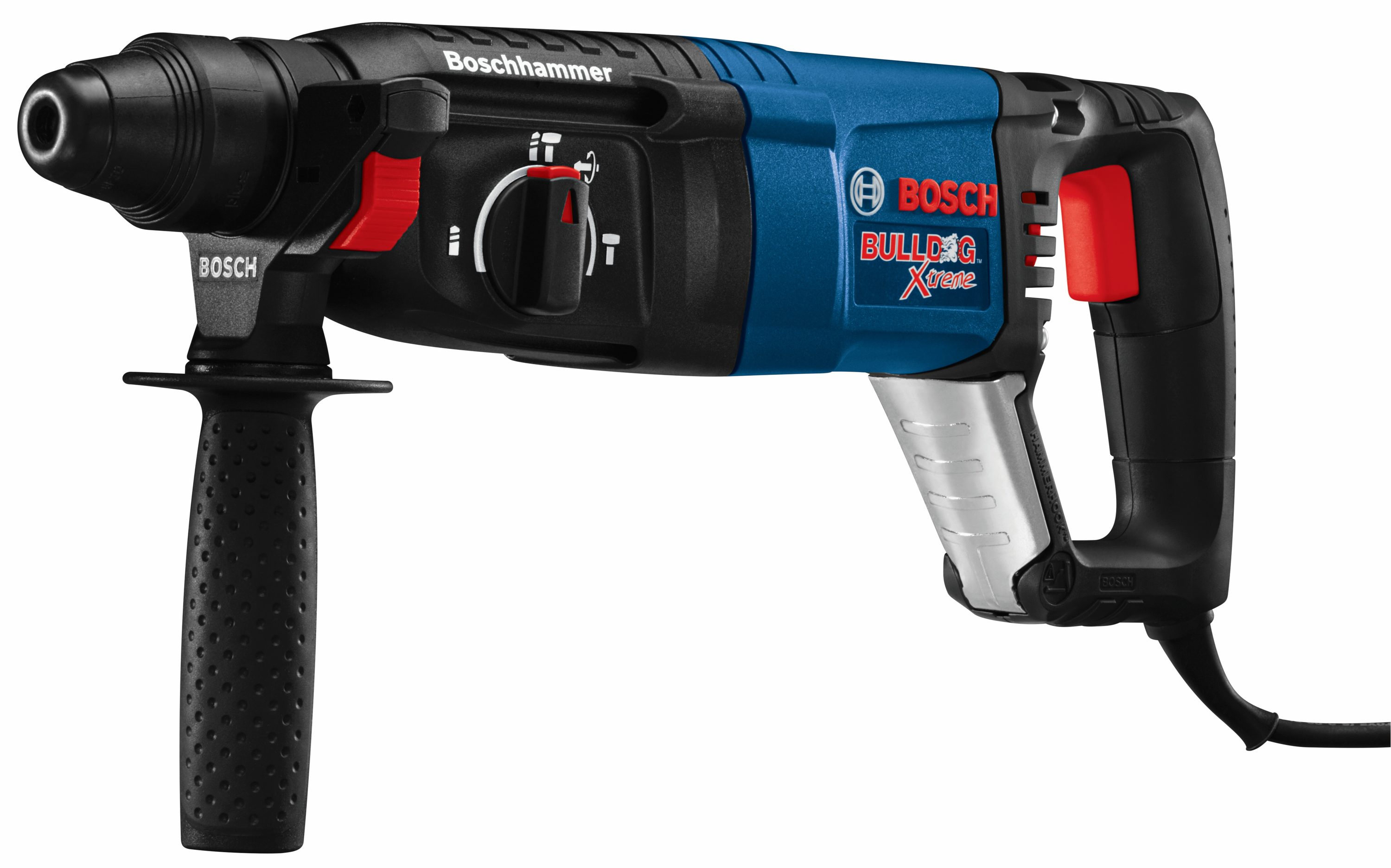 Bosch Bulldog 8-Amp Sds-plus Variable Speed Corded Rotary Hammer Drill in the Hammer Drills department at Lowes.com