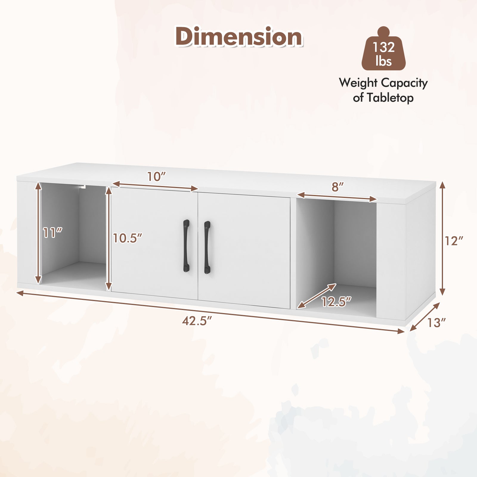 Boyel Living BL-HW59053WH Utility-Storage-Cabinets - View #3
