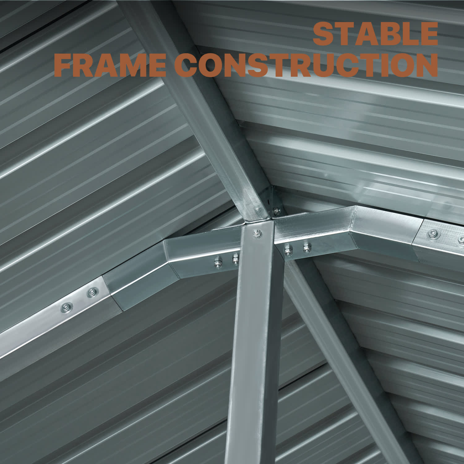 Sunmthink MSD1220-0701BR Metal-Storage-Buildings-Sheds - View #3