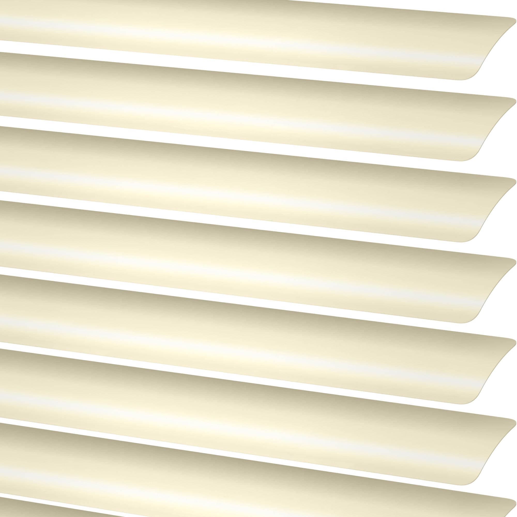 LEVOLOR SM10000900201 Solid Ivory Aluminum Mini-blinds swatch