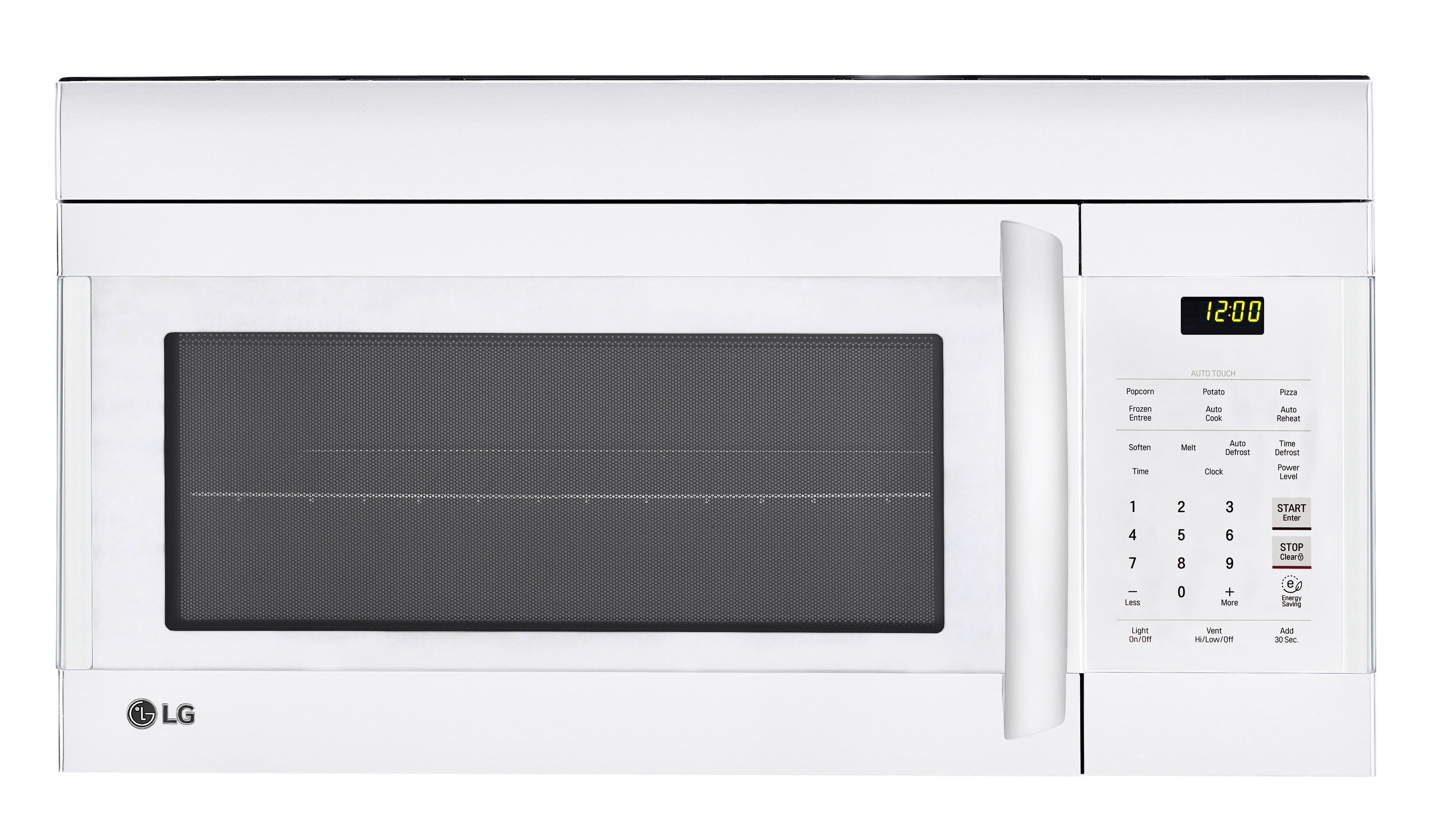 LG LMV1762SW 1.7-cu ft 1000-Watt Over-the-Range Microwave (Smooth White)