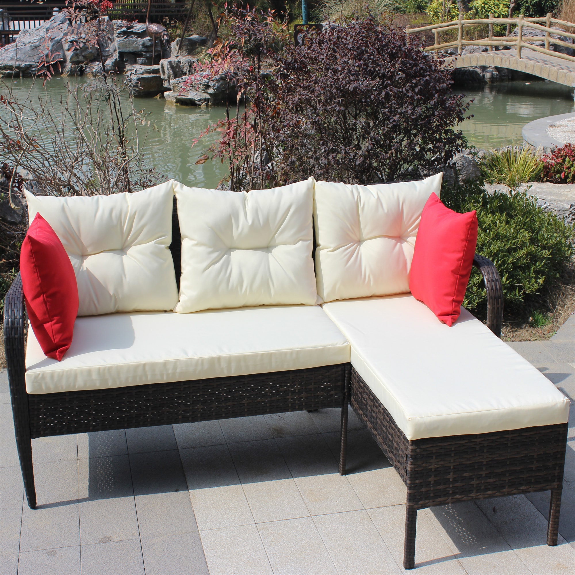 Damerin N7CS27 Patio-Conversation-Sets - View #7