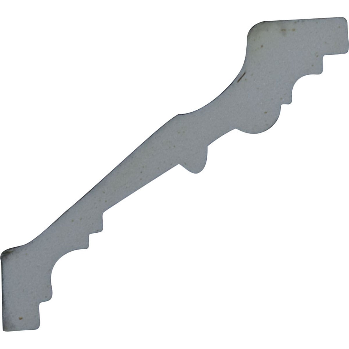 Primed White Polyurethane Crown Moulding 94.5"