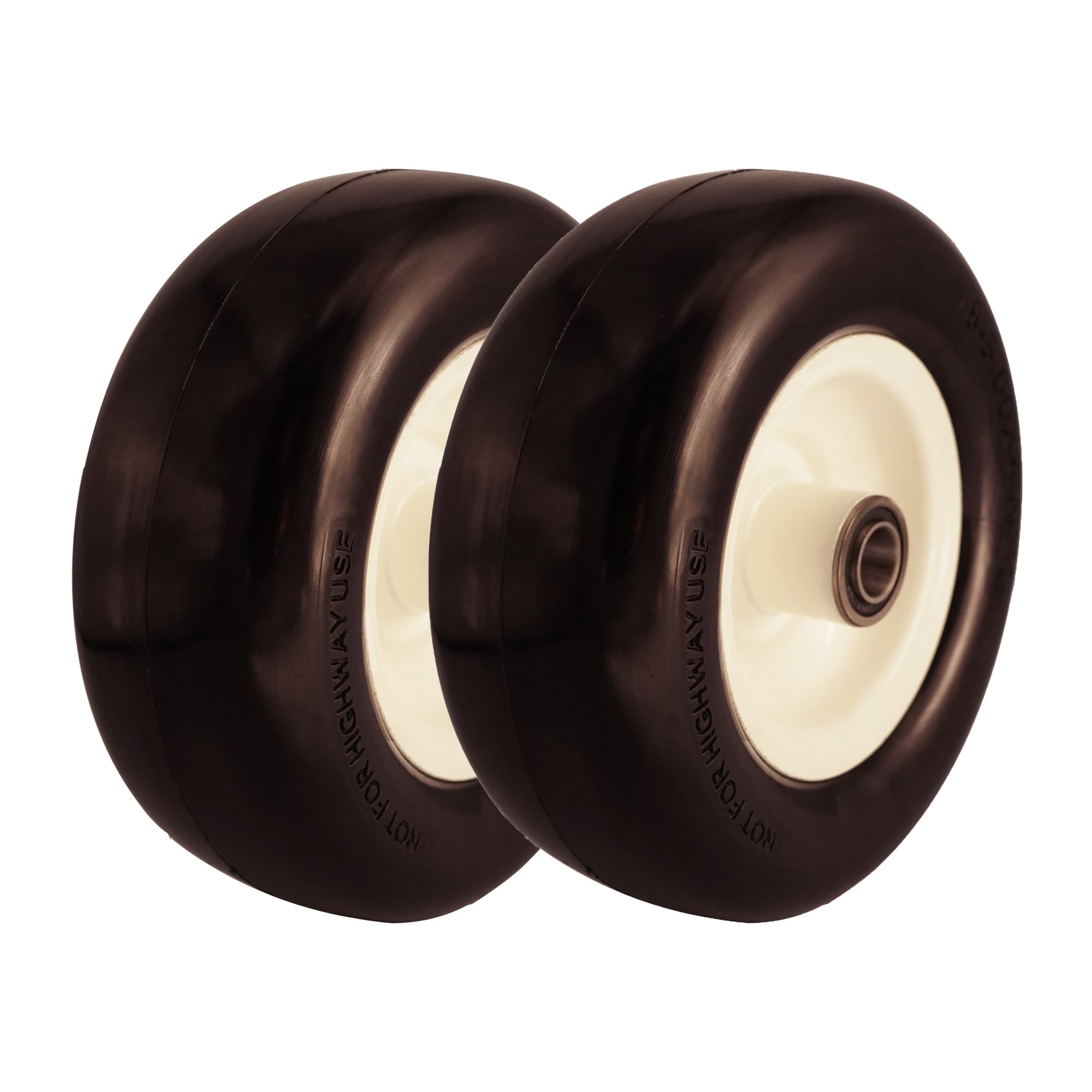 Ogracwheel FFS-081 9-in x 3.5-in-4 Flat-free Wheel