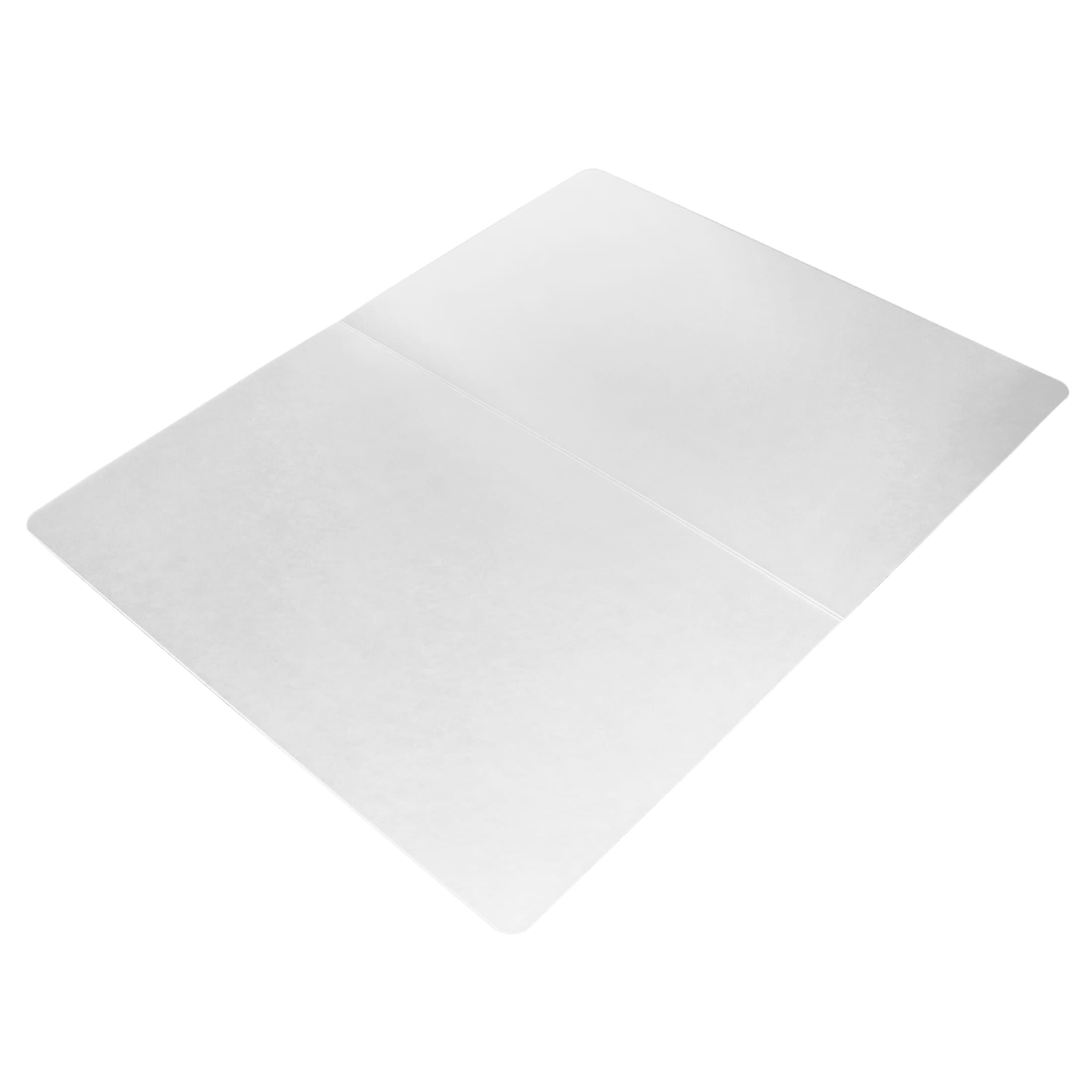 Floortex NCMFLLAC0004 46-in x 57-in Translucent Polypropylene Non-Slip Grip Indoor Chair Mat
