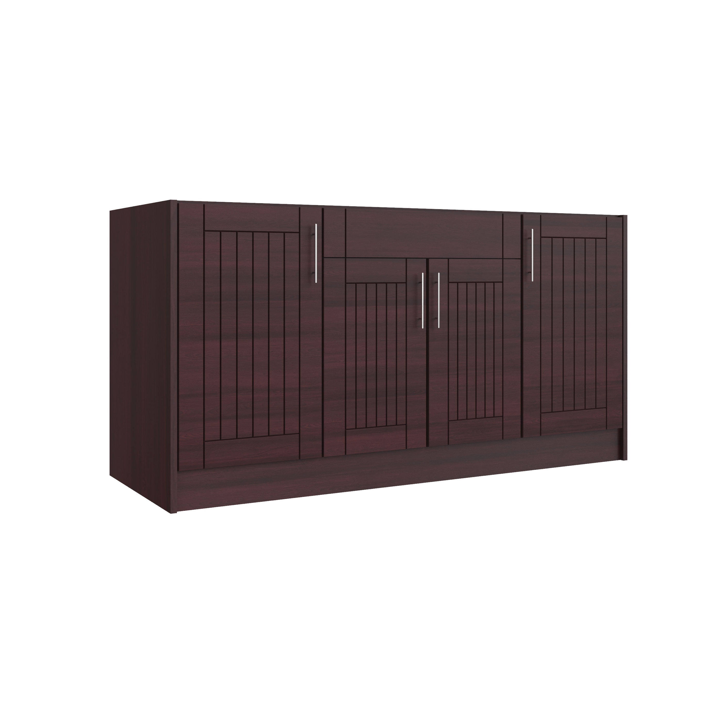 WeatherStrong WSE66SB-DMH Daytona 3 -Piece 67.25-in W x 25.5-in D x 34.5-in H Modular Outdoor Kitchen Set