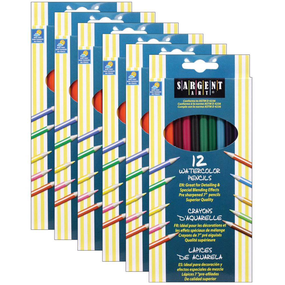 Review: Sargent Watercolor Crayons