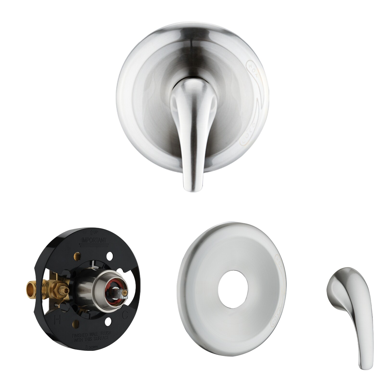 Poinic YUR-SF002BN Showerhead-Bar-Panels - View #4