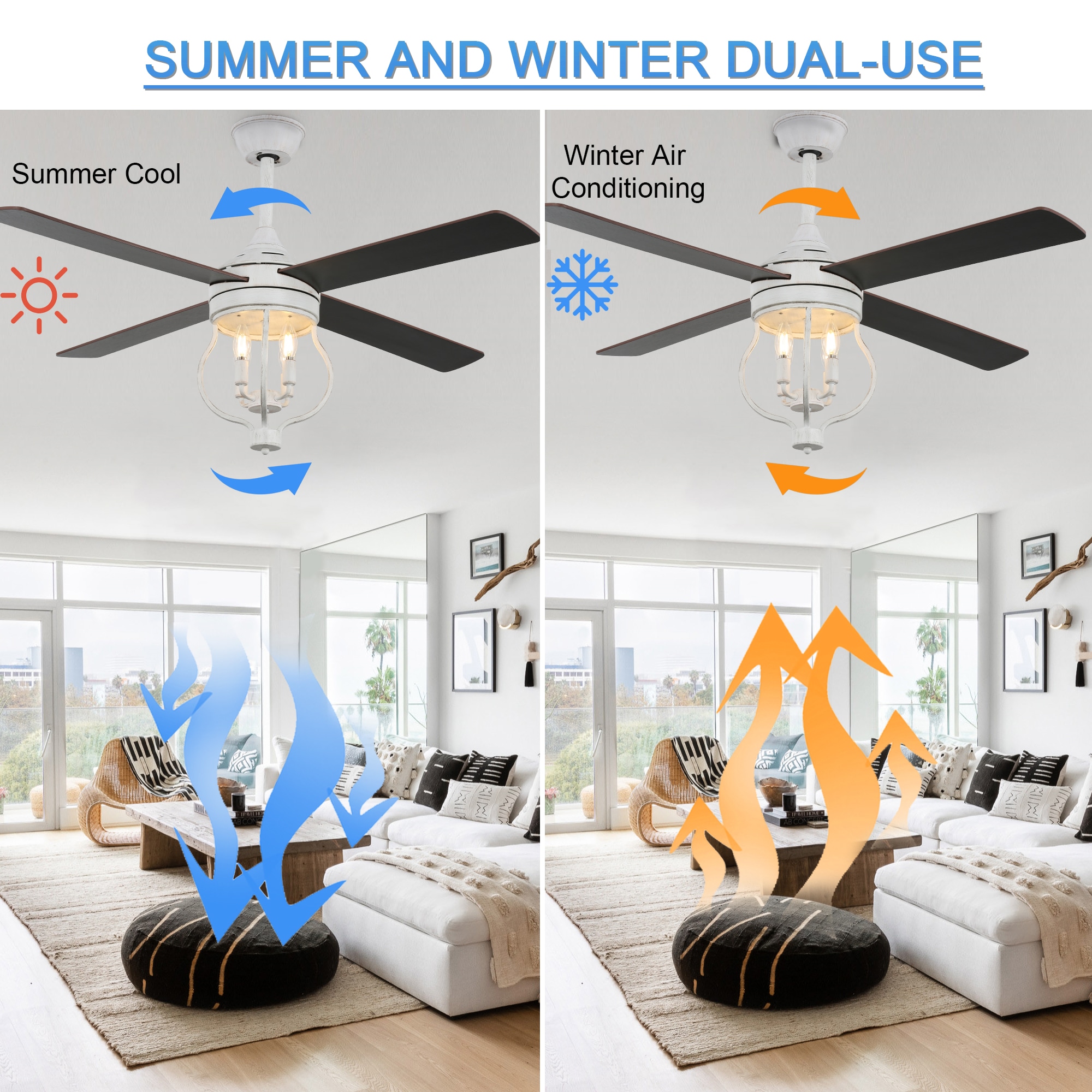 Bella Depot DCFSD5211-B Ceiling-Fans - View #6