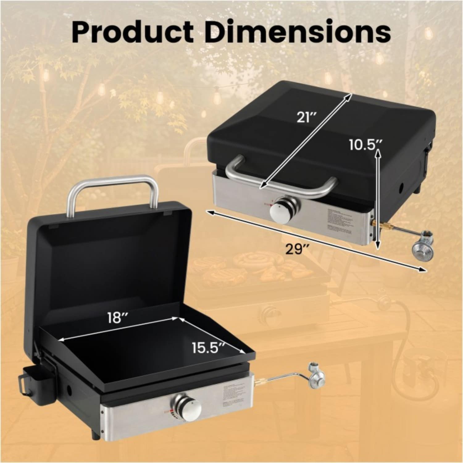 GZMR GZ-W22310 Tabletop-Grills - View #3