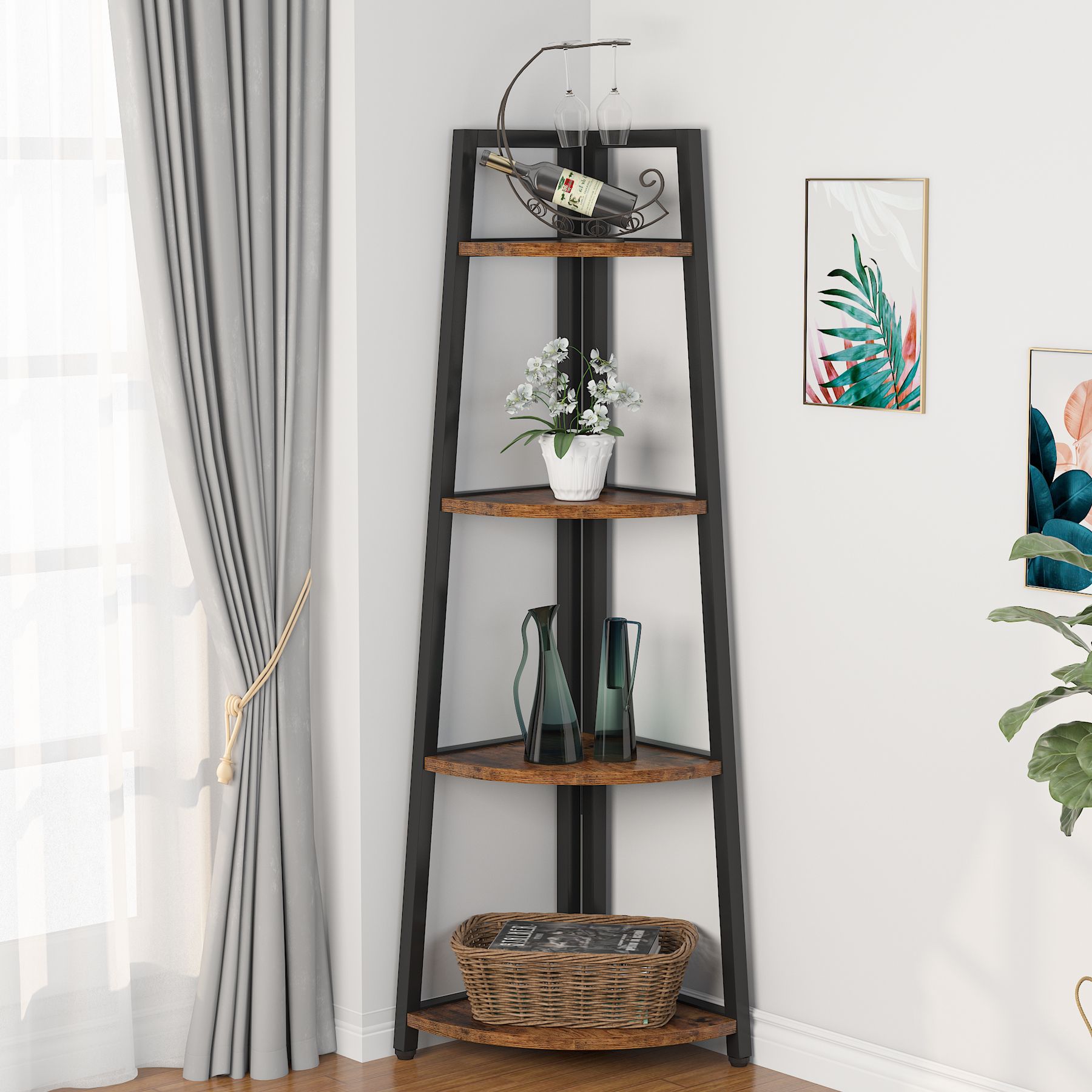 Tribesigns HOGA-C0508 bookcases - View #12