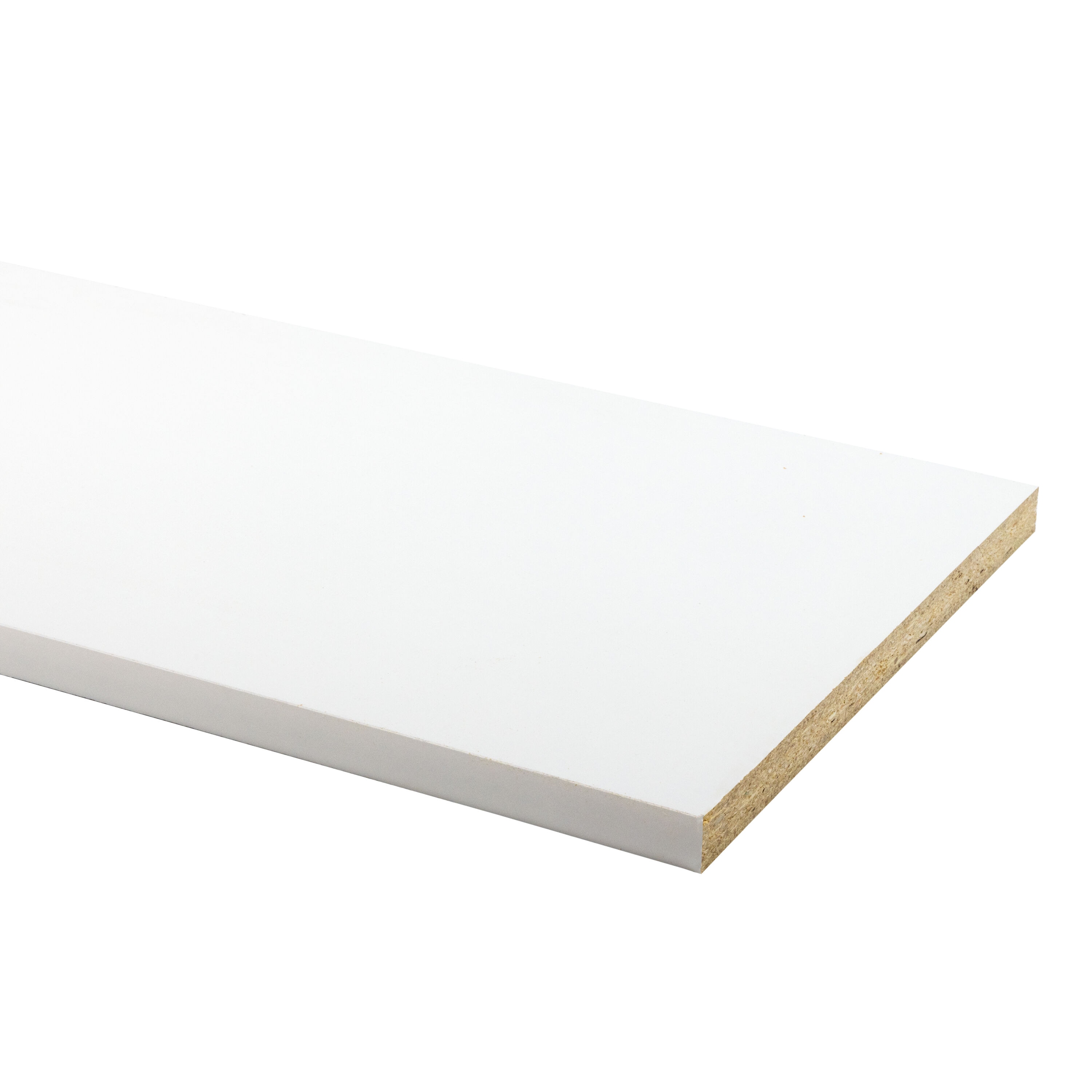 RELIABILT White Shelf Board 97-in L x 11.25-in D (1 Decorative Shelf) in  the Wall Mounted Shelving department at