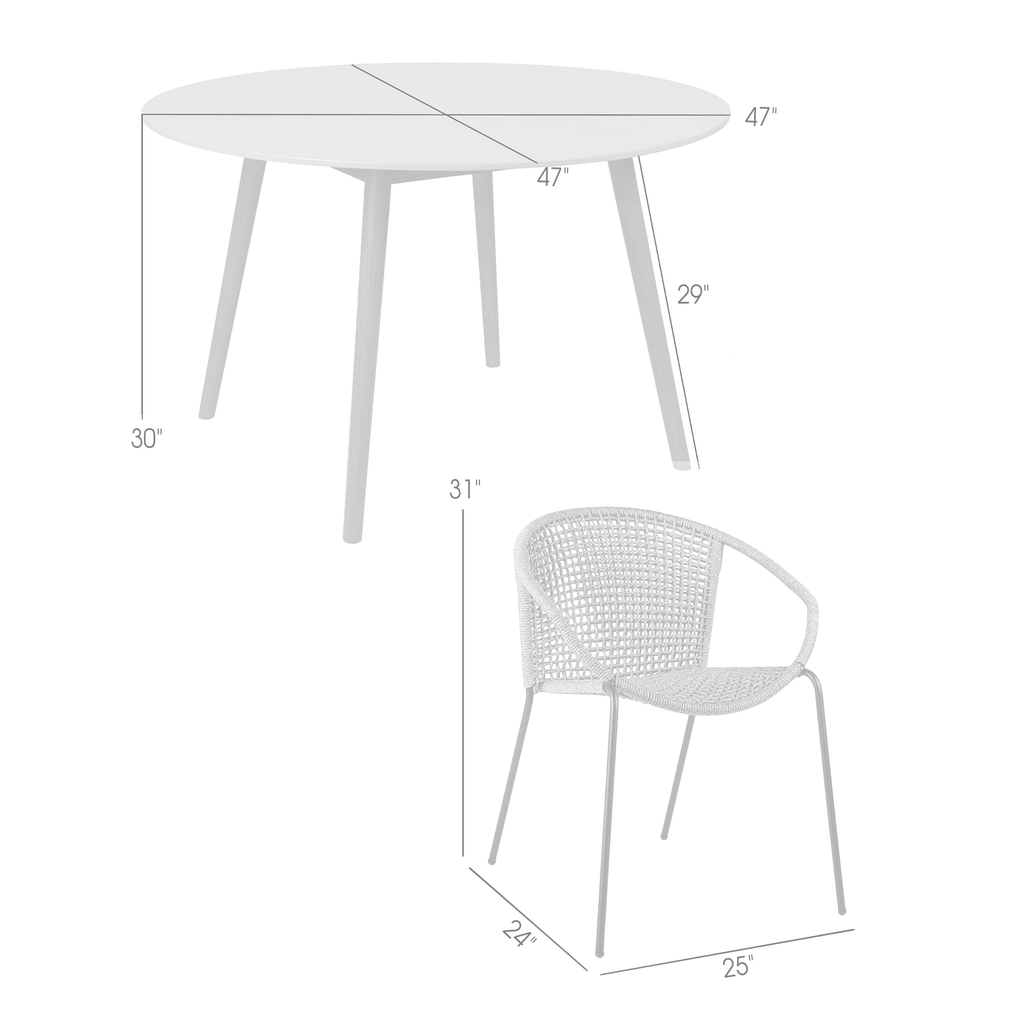 Armen Living 840254333734 Patio-Dining-Sets - View #11