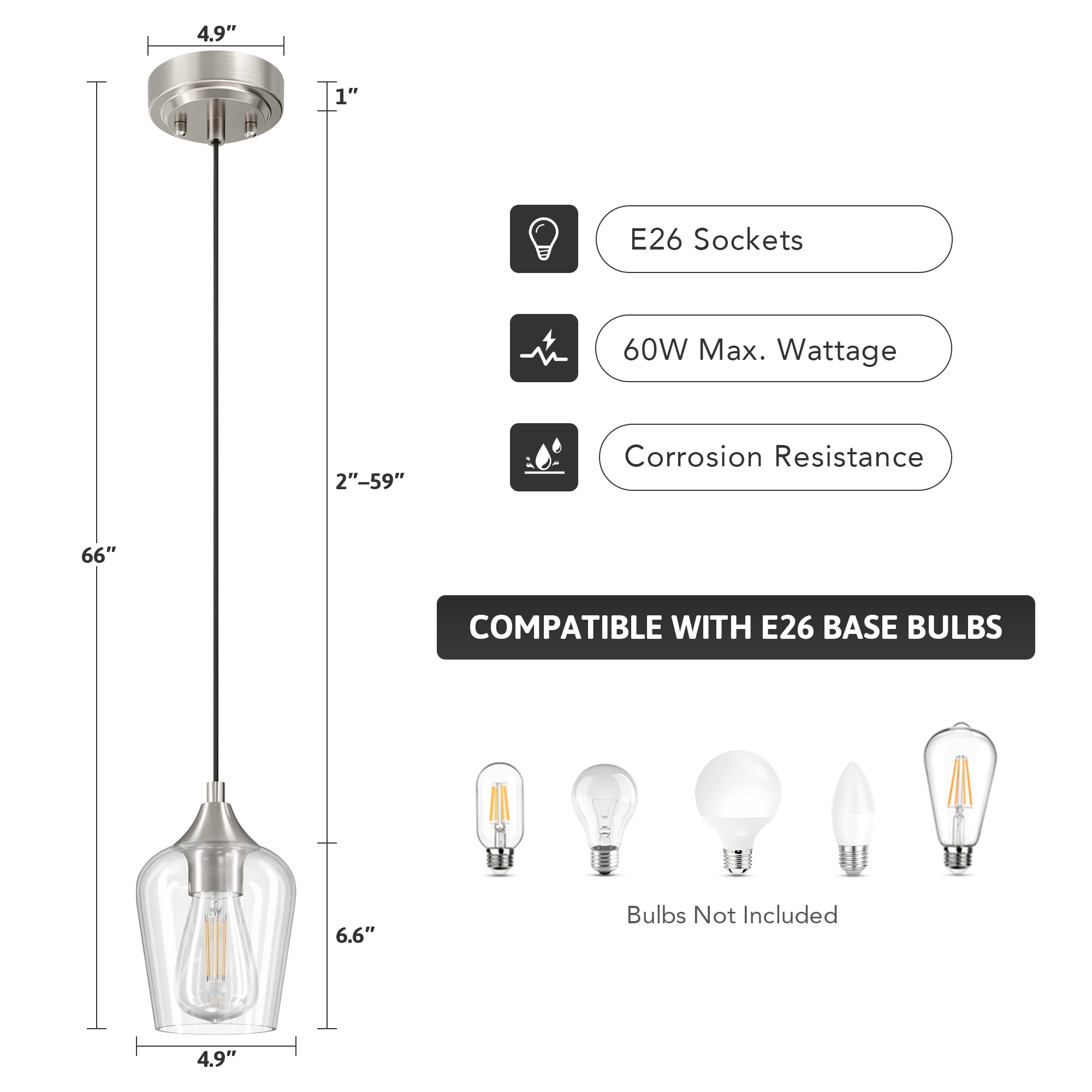 CO-Z PDL-150N-1P Pendant-Lights - View #13
