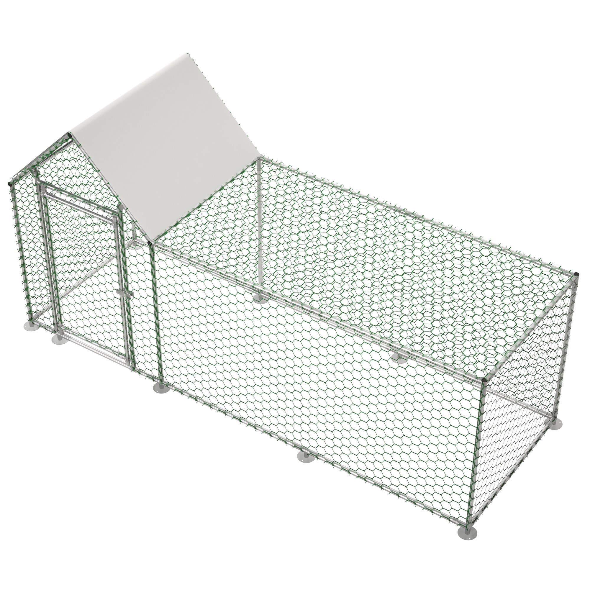 Kahomvis CX-QPW1-1984 Chicken-Coops-Rabbit-Hutches - View #10