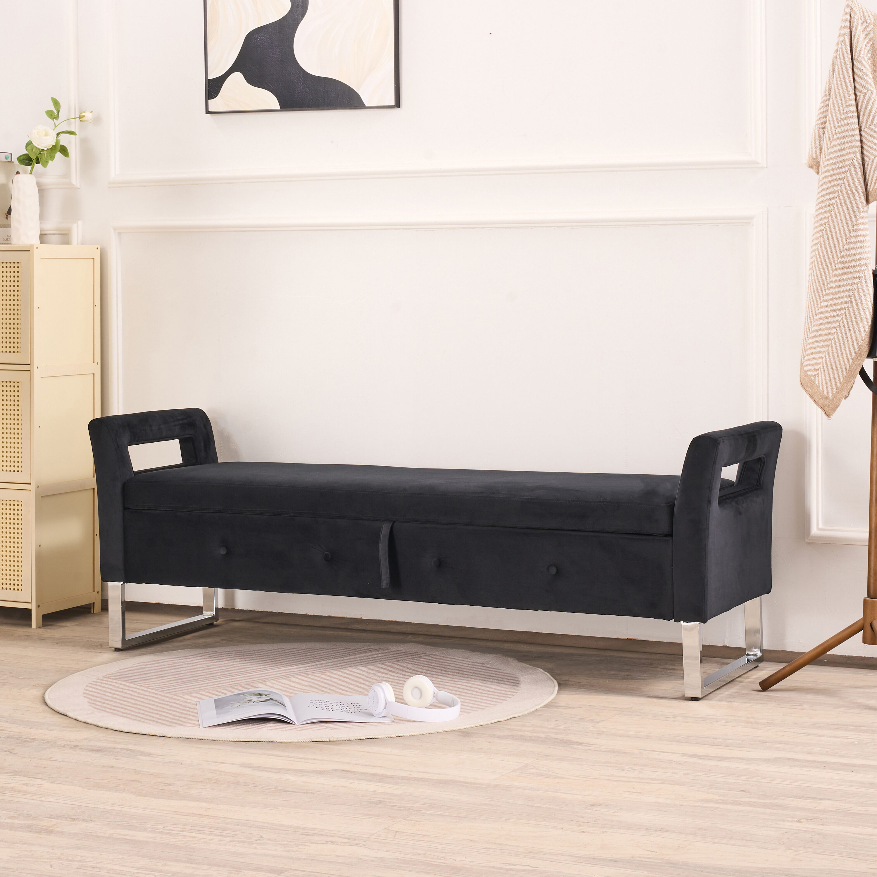 Hrinhom HC-S4113-BLACK bench - View #2