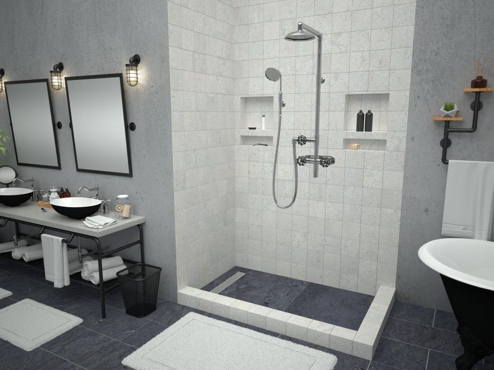 Tile Redi RT4248LDR-PVC-SQPC Shower-Floors - View #5