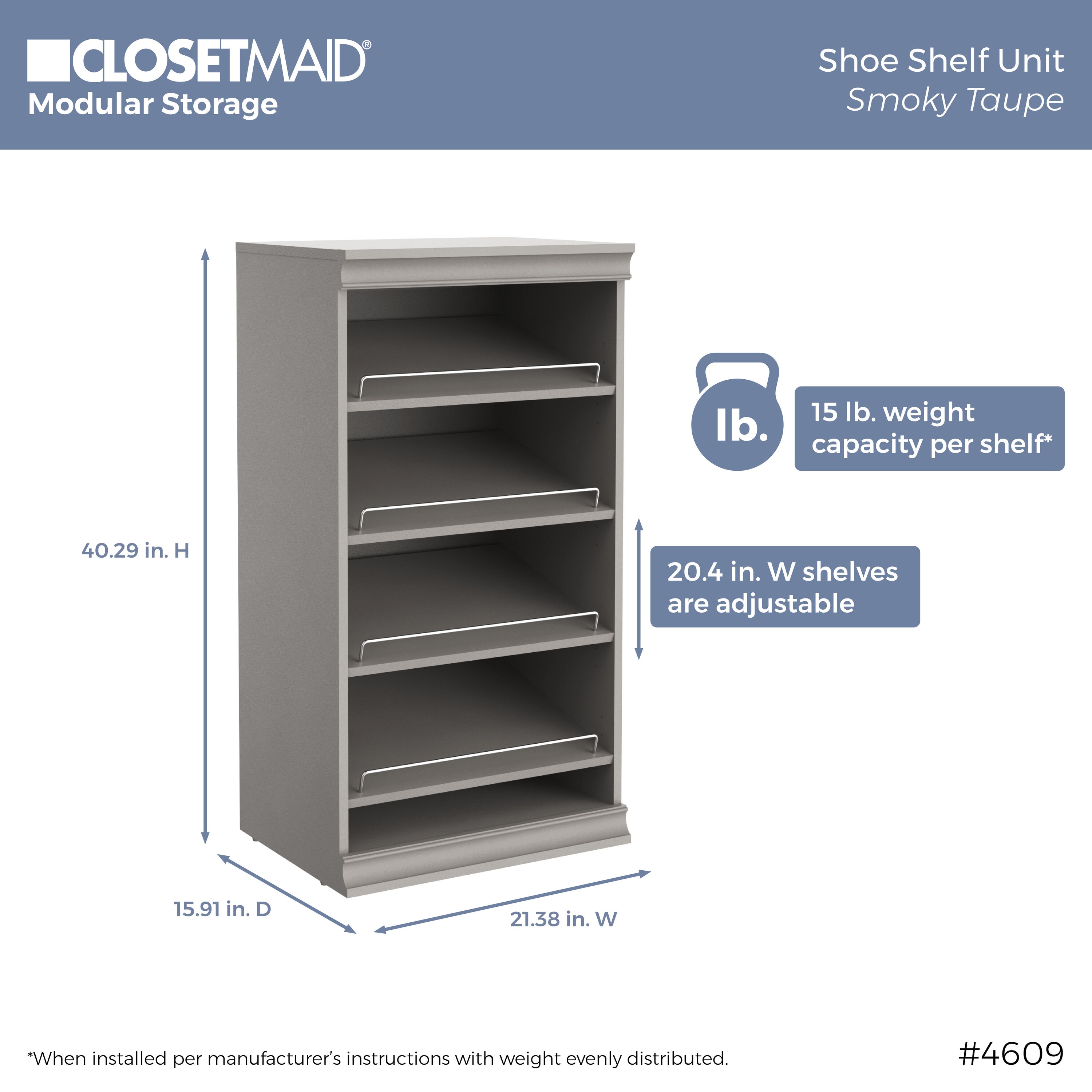 ClosetMaid 10000-04830 Wood-Closet-Kits - View #8