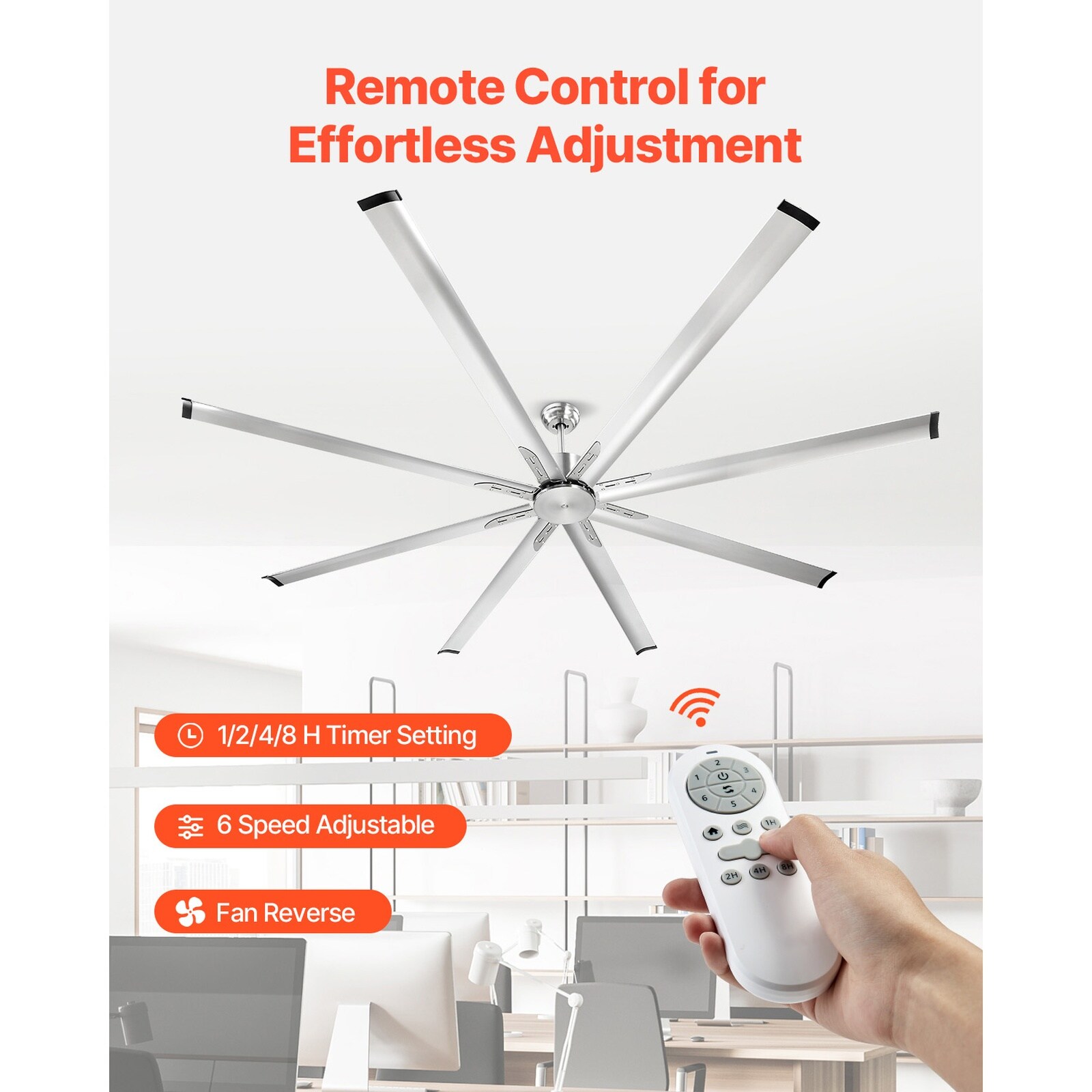 GIVIMO LW047GIVSS617 Ceiling-Fans - View #7