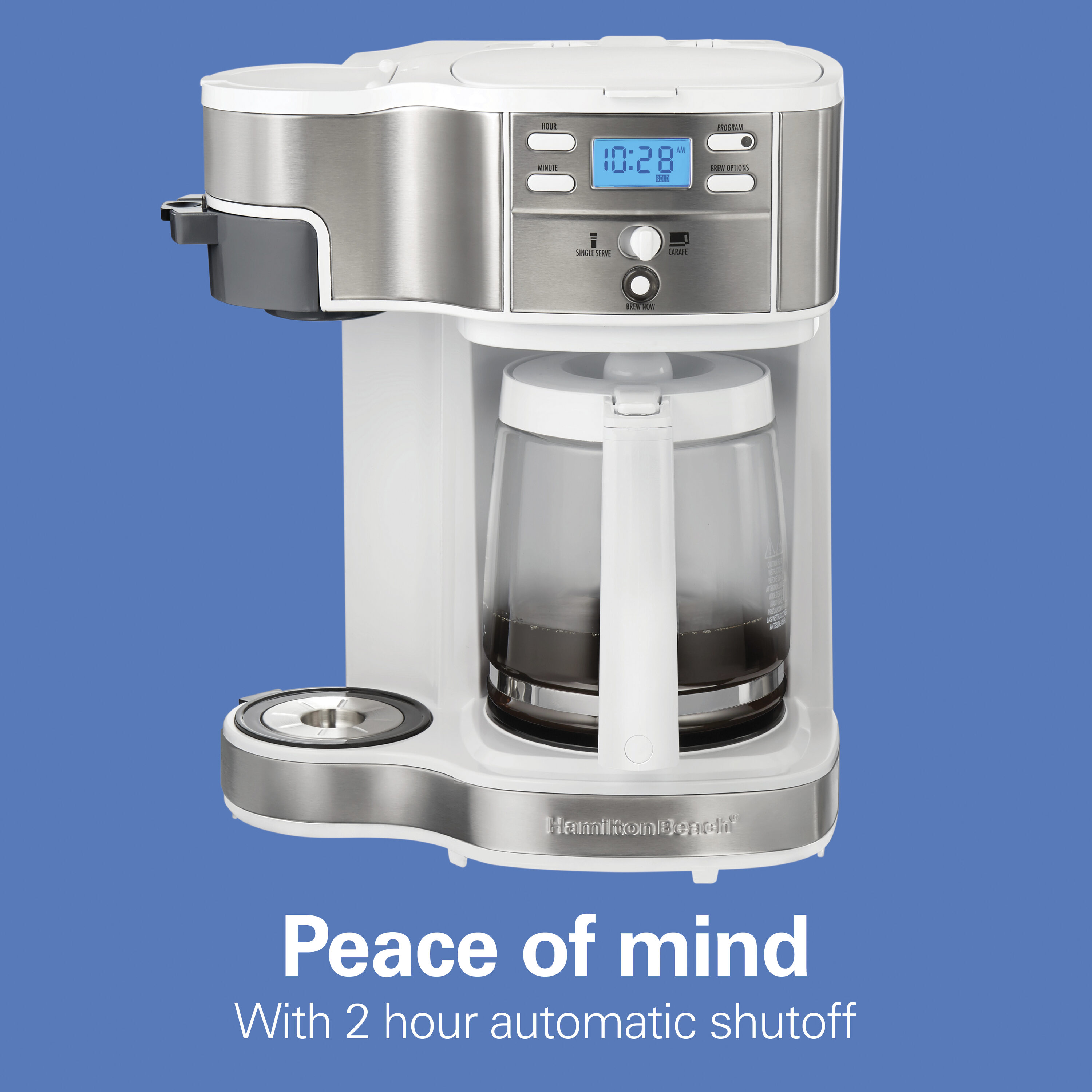 Hamilton Beach Smart 12 Cup Coffee Maker, Alexa Compatible, Coffee, Tea &  Espresso, Furniture & Appliances
