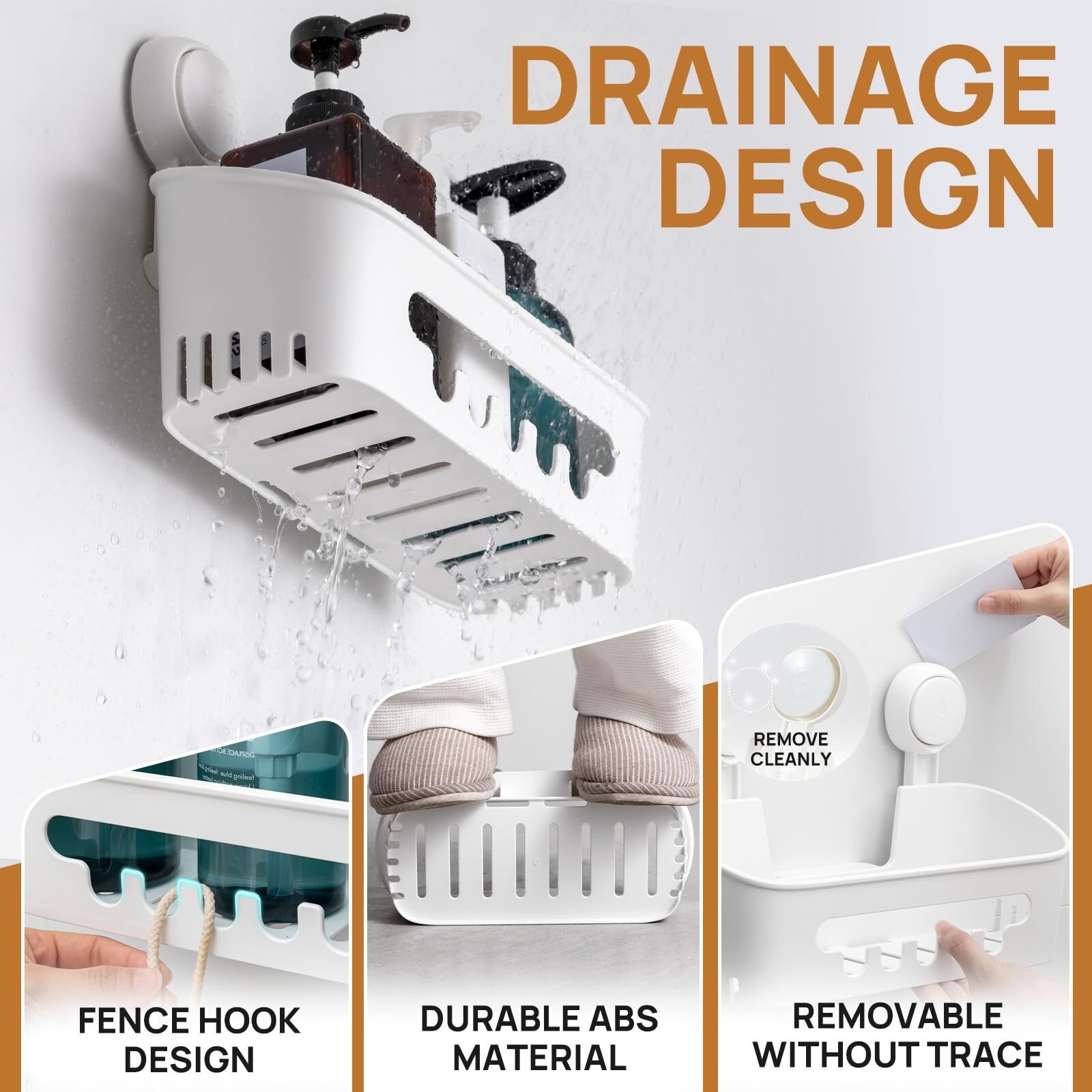 Afoxsos LAF0427S05 Hanging-Shower-Caddies - View #5