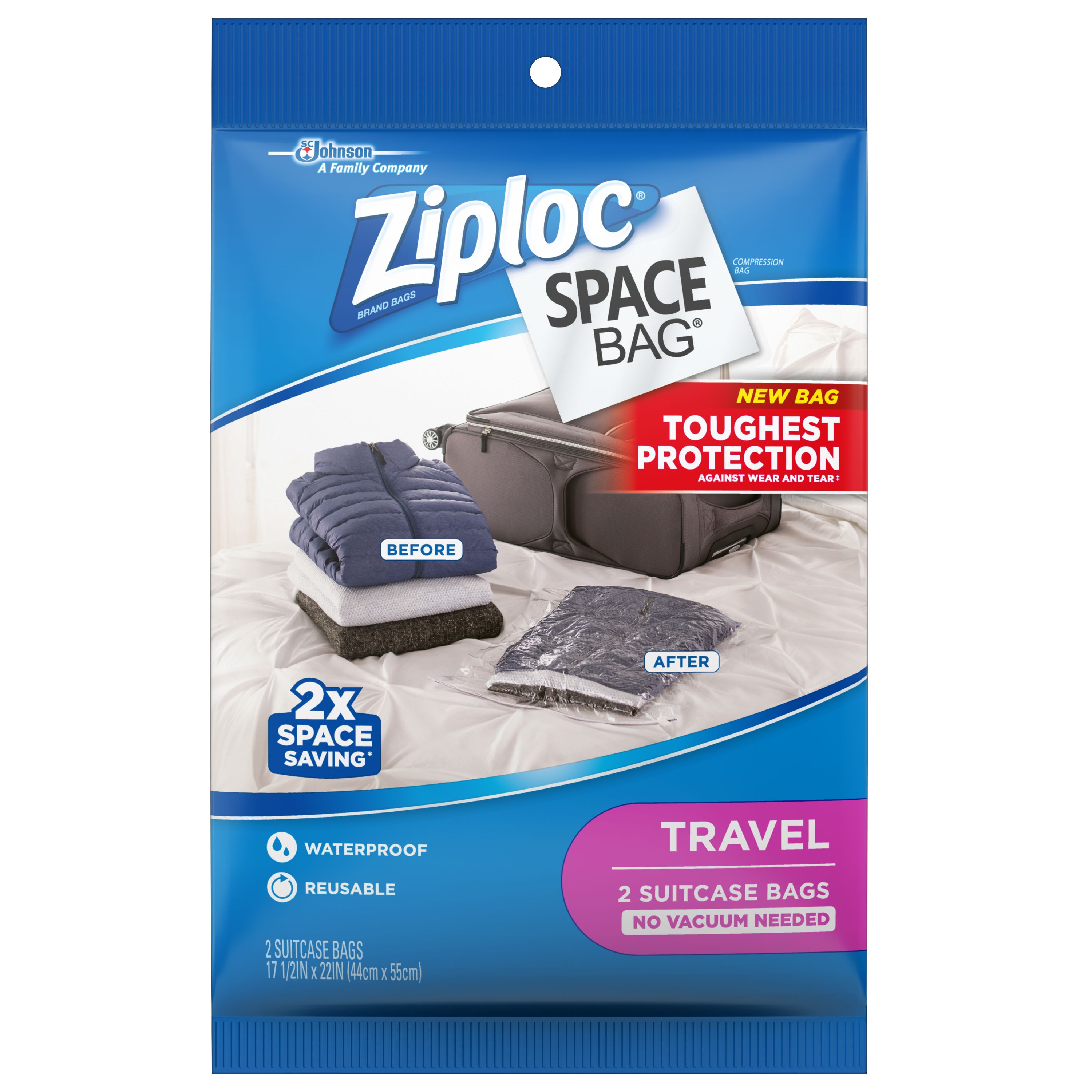 Compression Bags - Travel Accessories - 10 Pack Space Saver Bags - No  Vacuum or Pump Needed - Vacuum Storage Bags for Travel Essentials - Home